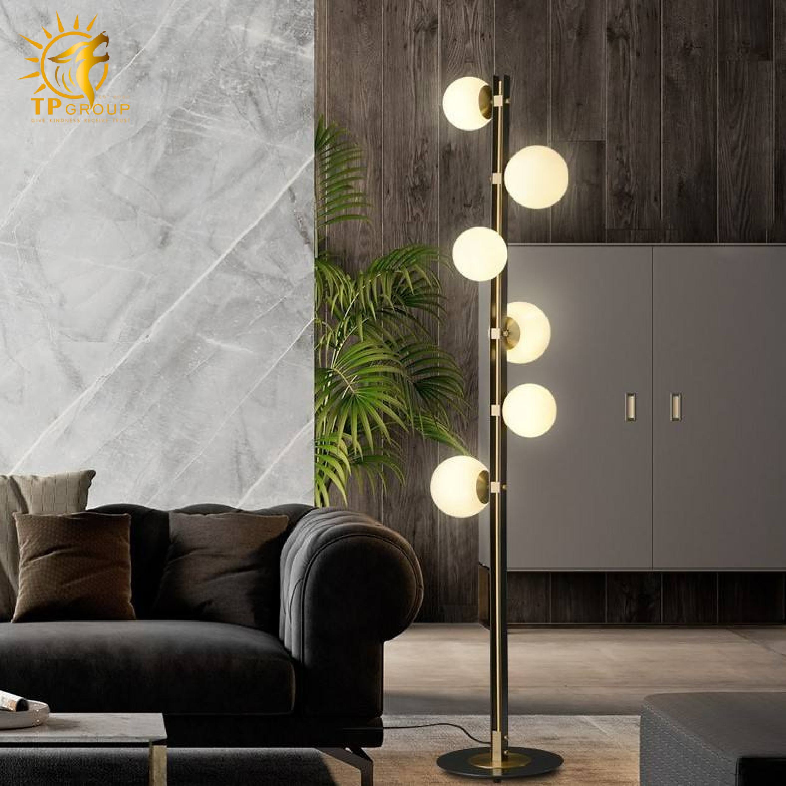 Đèn để sàn 12 bóng hiện đại DD3312T 10 Đèn để sàn 12 bóng hiện đại DD3312T