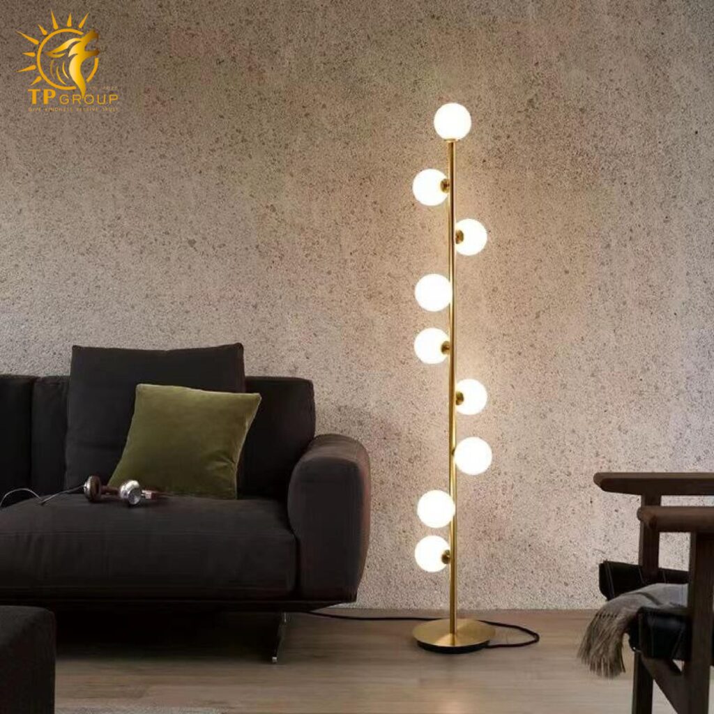 Đèn để sàn 12 bóng hiện đại DD3312T 24 Đèn để sàn 12 bóng hiện đại DD3312T