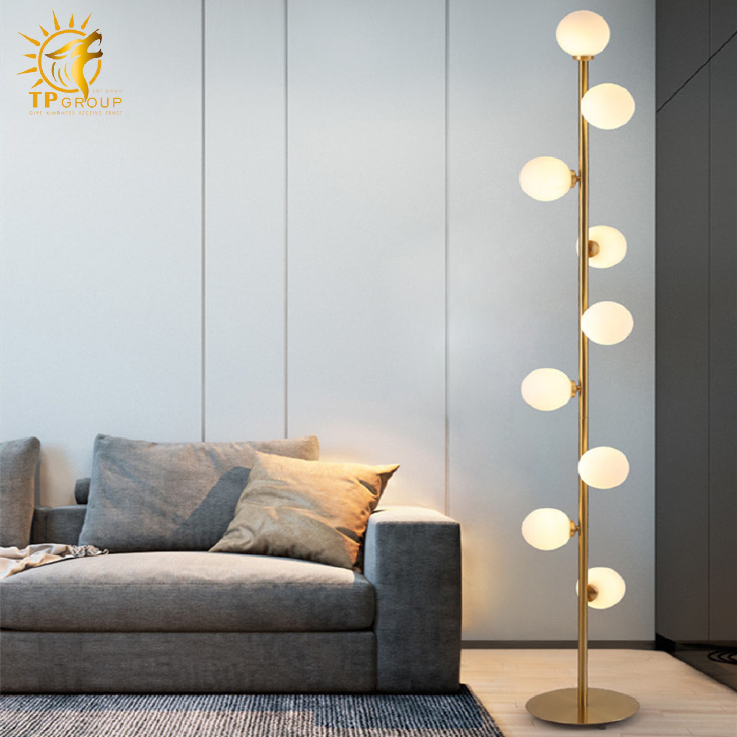 Đèn để sàn 12 bóng hiện đại DD3312T 3 Đèn để sàn 12 bóng hiện đại DD3312T