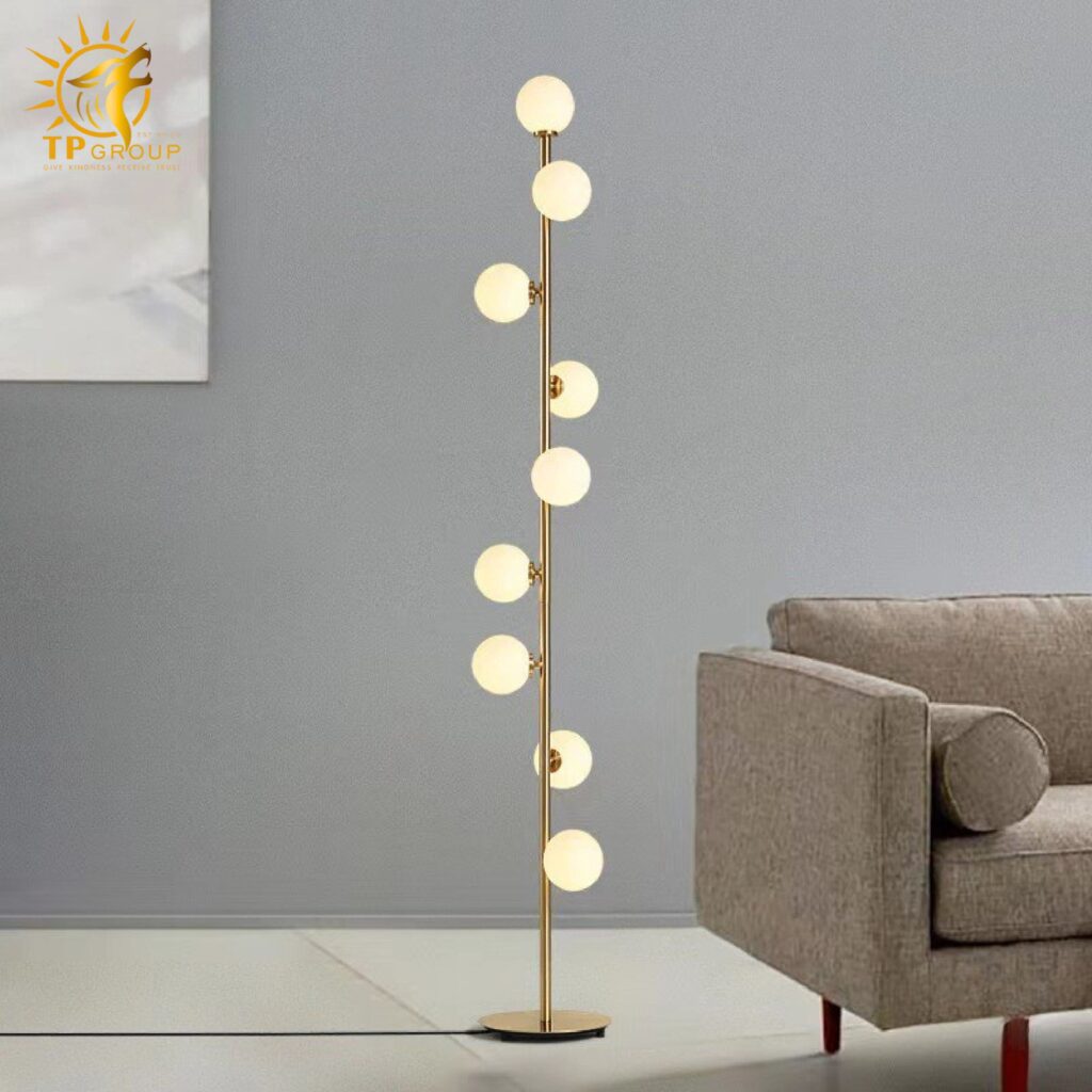 Đèn để sàn 12 bóng hiện đại DD3312T 17 Đèn để sàn 12 bóng hiện đại DD3312T