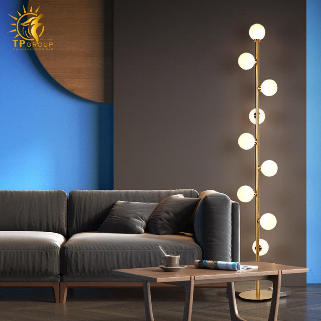 Đèn để sàn 12 bóng hiện đại DD3312T 20 Đèn để sàn 12 bóng hiện đại DD3312T