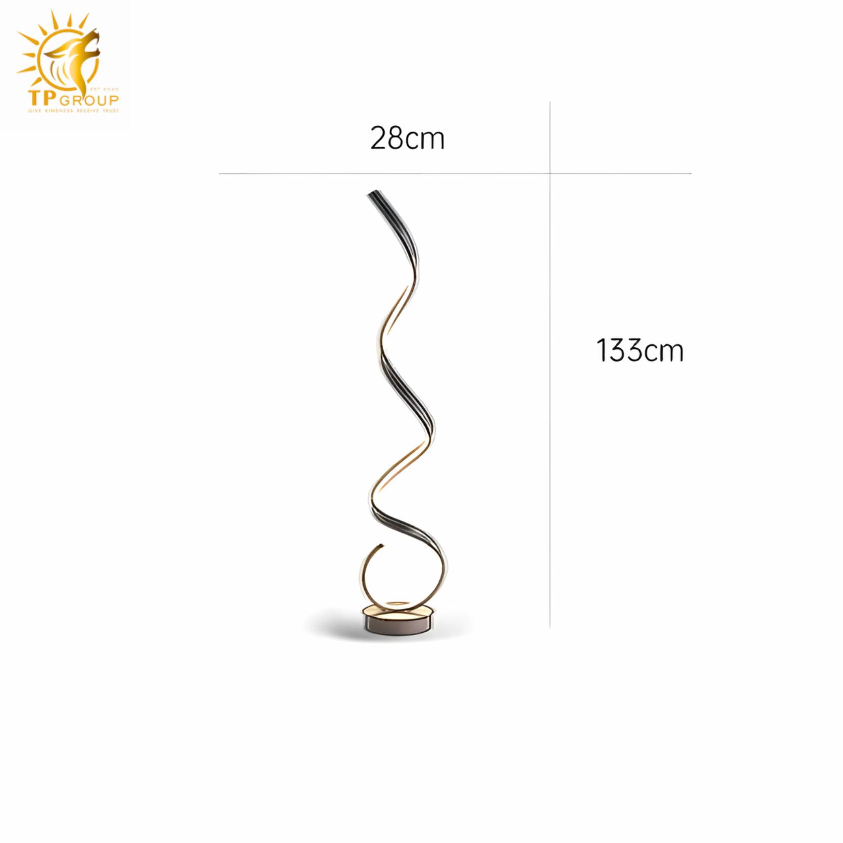 Đèn sàn phòng khách kiểu dáng uốn lượn YG0783 9 Đèn sàn phòng khách kiểu dáng uốn lượn YG0783 - Hình ảnh 9