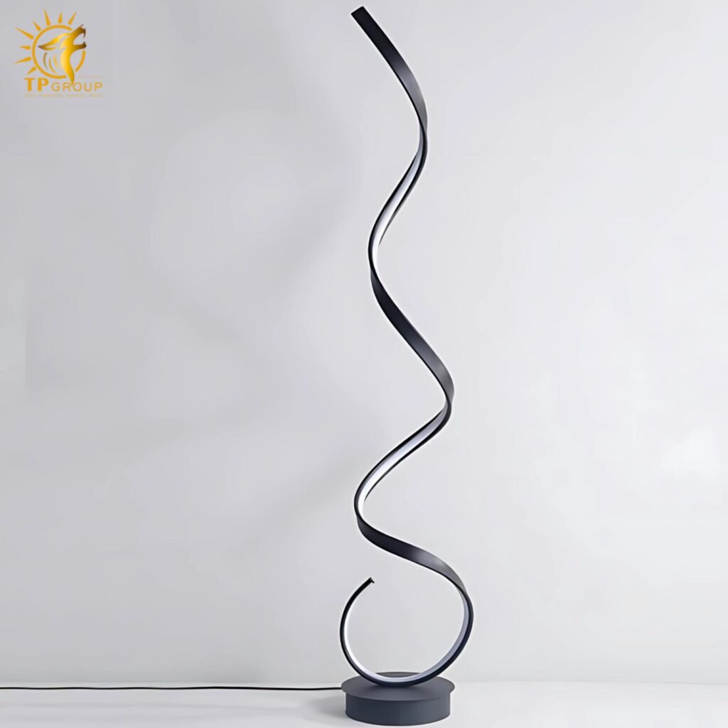 Đèn sàn phòng khách kiểu dáng uốn lượn YG0783 14 Den san phong khach kieu dang uon luon YG0783 7