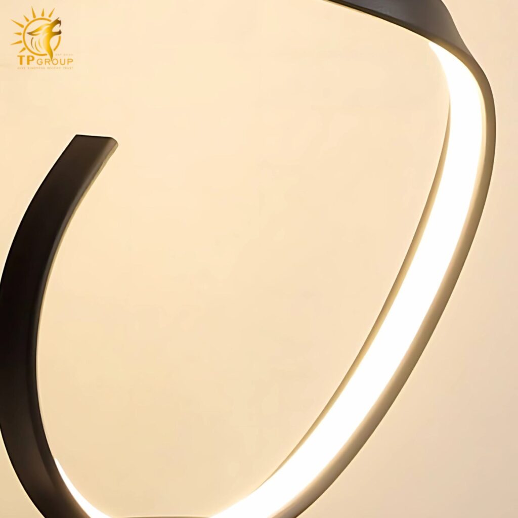 Đèn sàn phòng khách kiểu dáng uốn lượn YG0783 12 Den san phong khach kieu dang uon luon YG0783 8