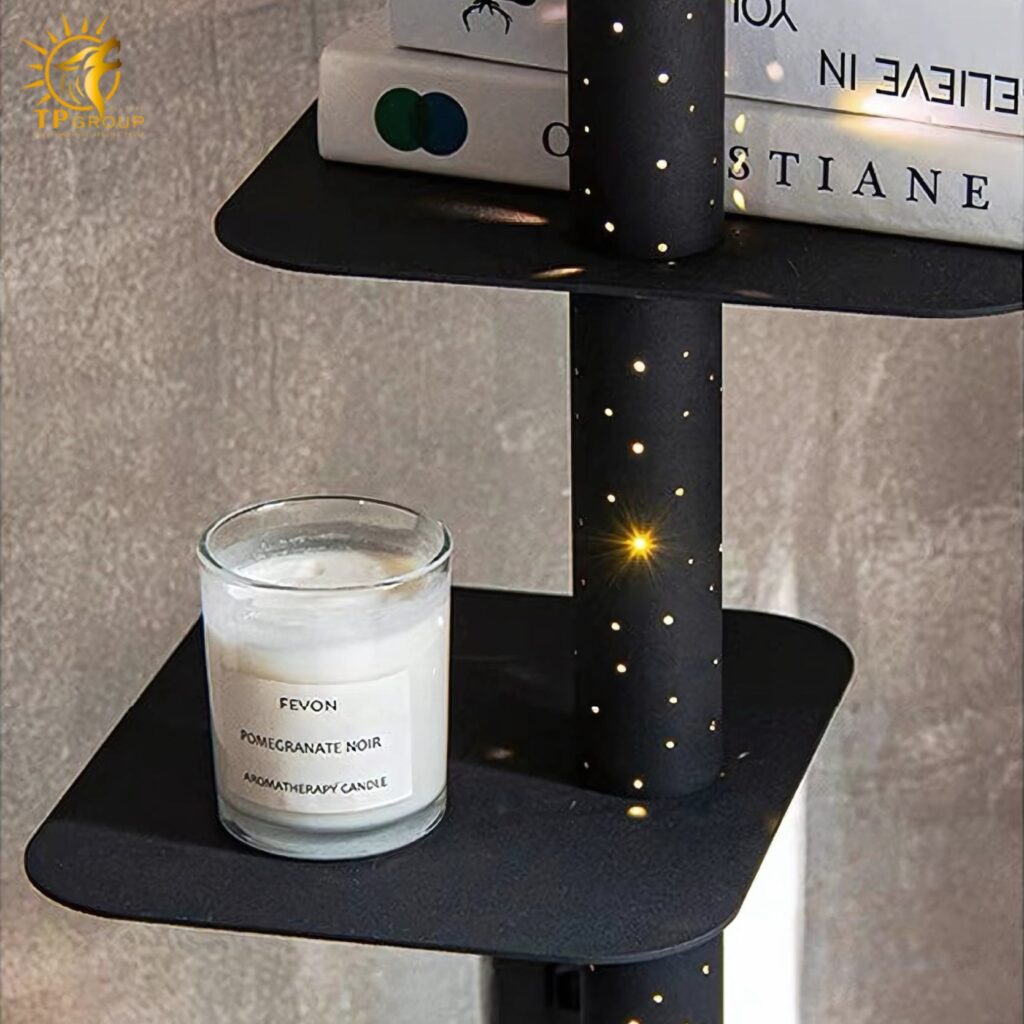 Đèn sàn trang trí độc đáo nhiều kệ tiện lợi HX2050