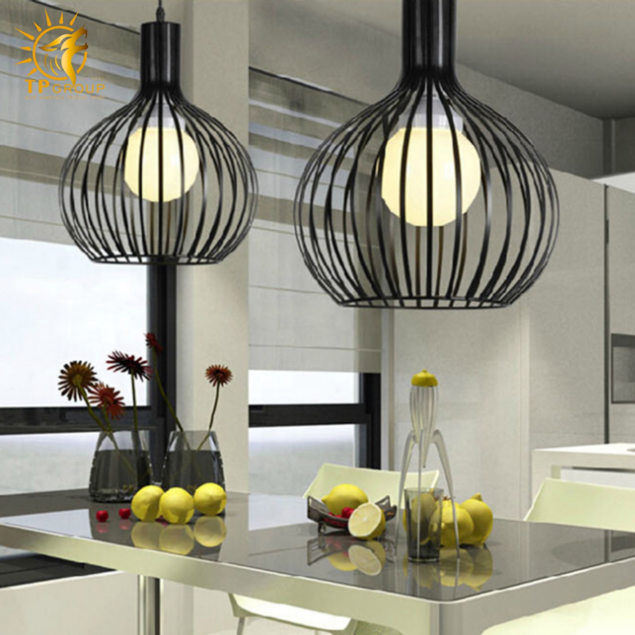 Đèn thả chao hiện đại TCF50 7 Đèn thả chao hiện đại TCF50