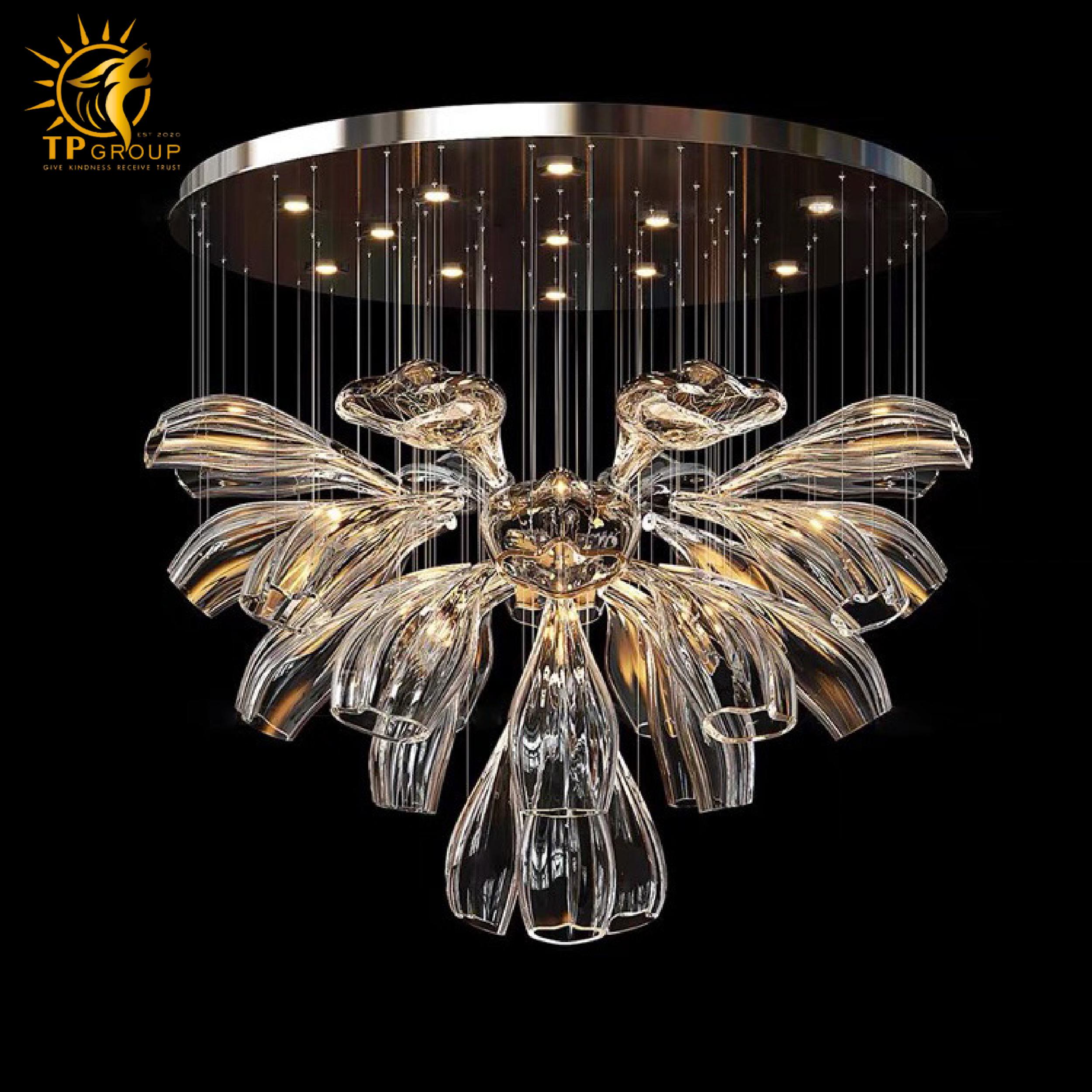 Đèn thả chùm hiện đại cao cấp THD32 13 Đèn thả chùm hiện đại cao cấp THD32