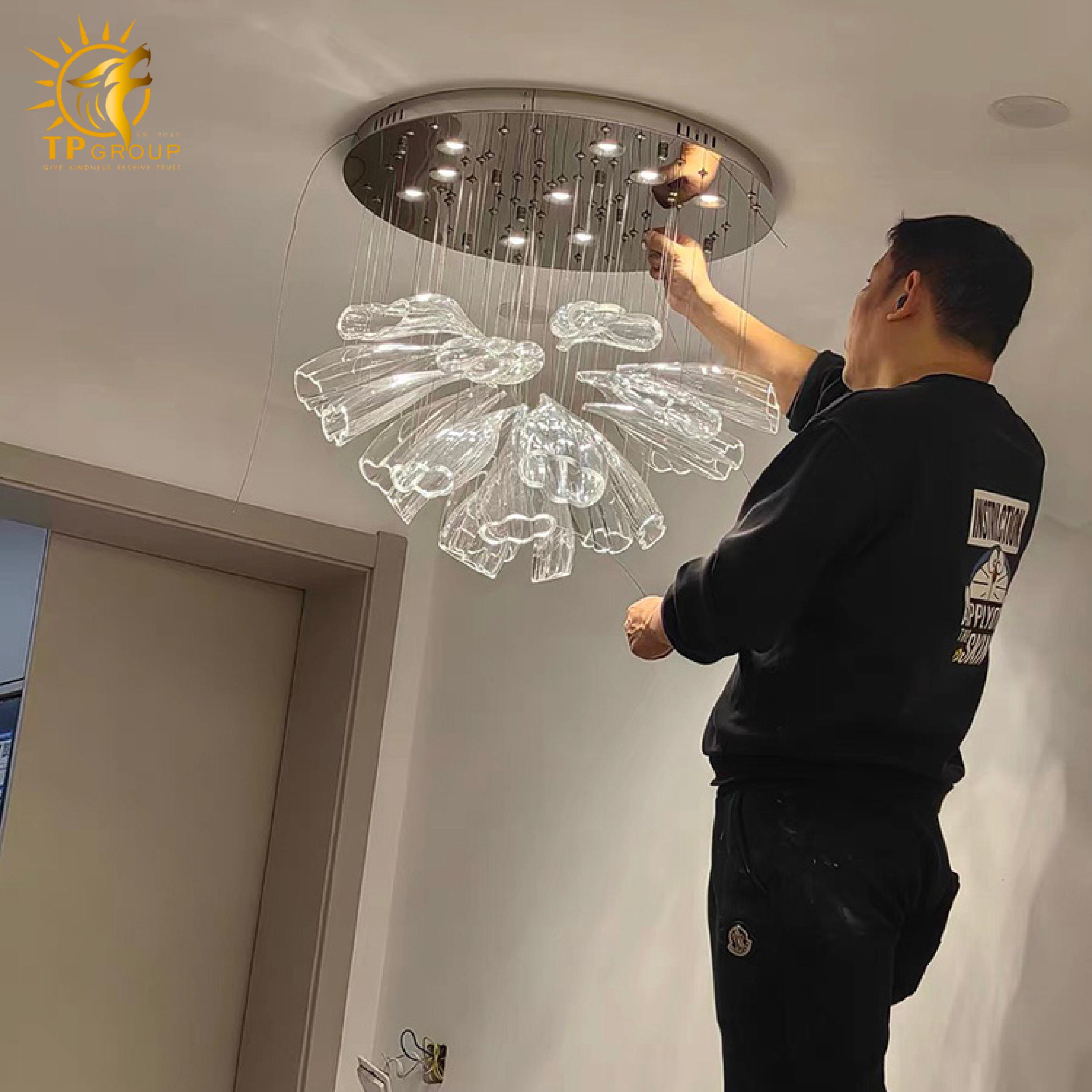 Đèn thả chùm hiện đại cao cấp THD32 17 Đèn thả chùm hiện đại cao cấp THD32