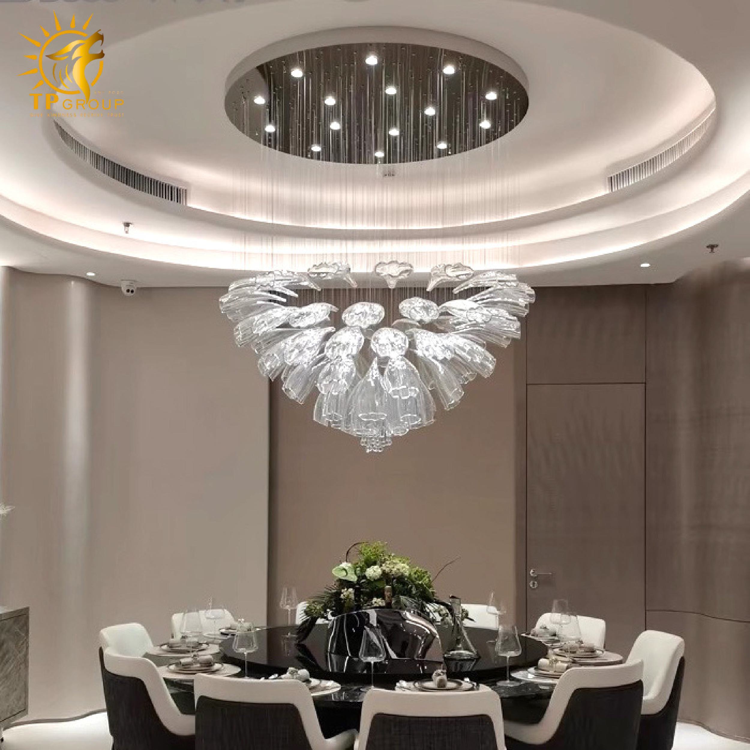 Đèn thả chùm hiện đại cao cấp THD32 4 Đèn thả chùm hiện đại cao cấp THD32