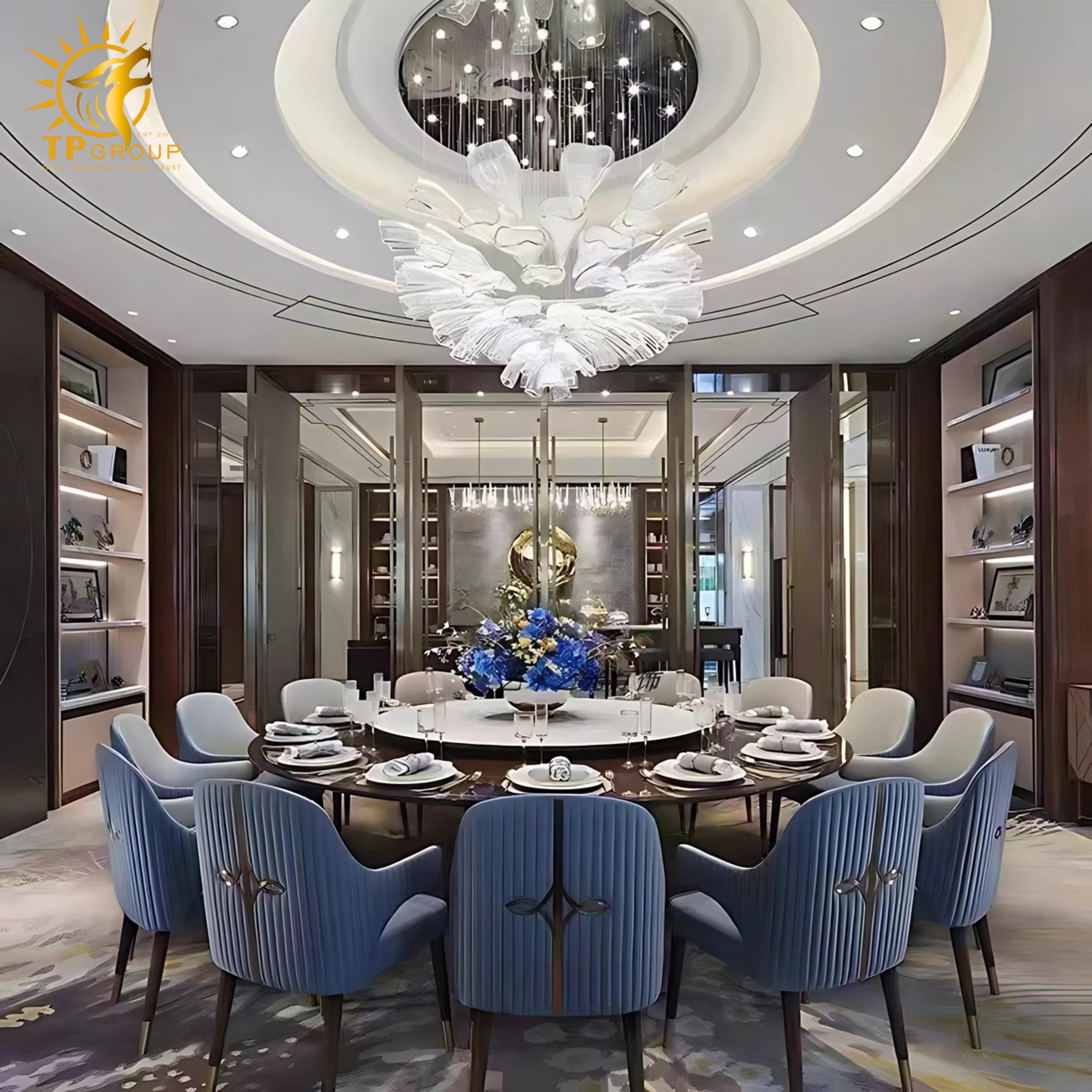 Đèn thả chùm hiện đại cao cấp THD32 6 Đèn thả chùm hiện đại cao cấp THD32