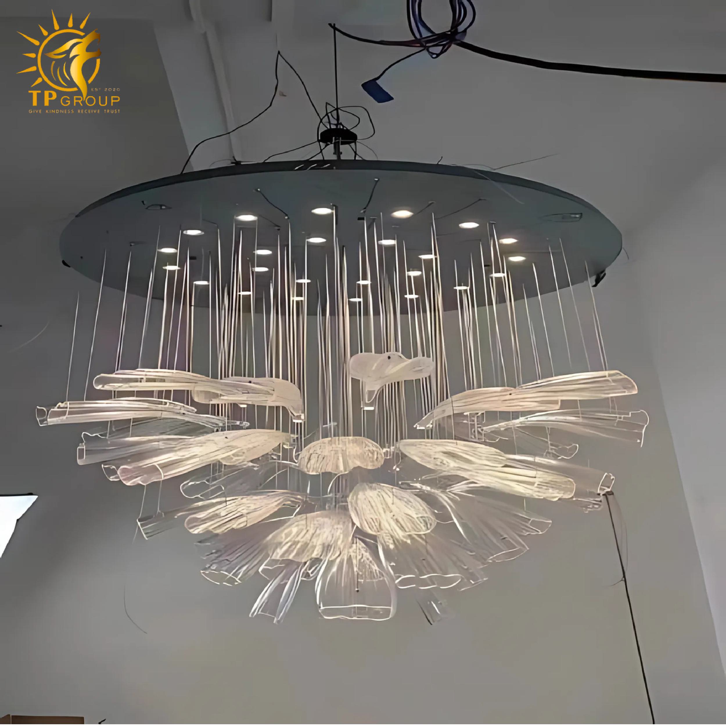 Đèn thả chùm hiện đại cao cấp THD32 10 Đèn thả chùm hiện đại cao cấp THD32