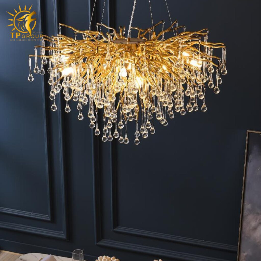 Đèn thả chùm rễ cây cao cấp TPL05 17 Đèn thả chùm rễ cây cao cấp TPL05