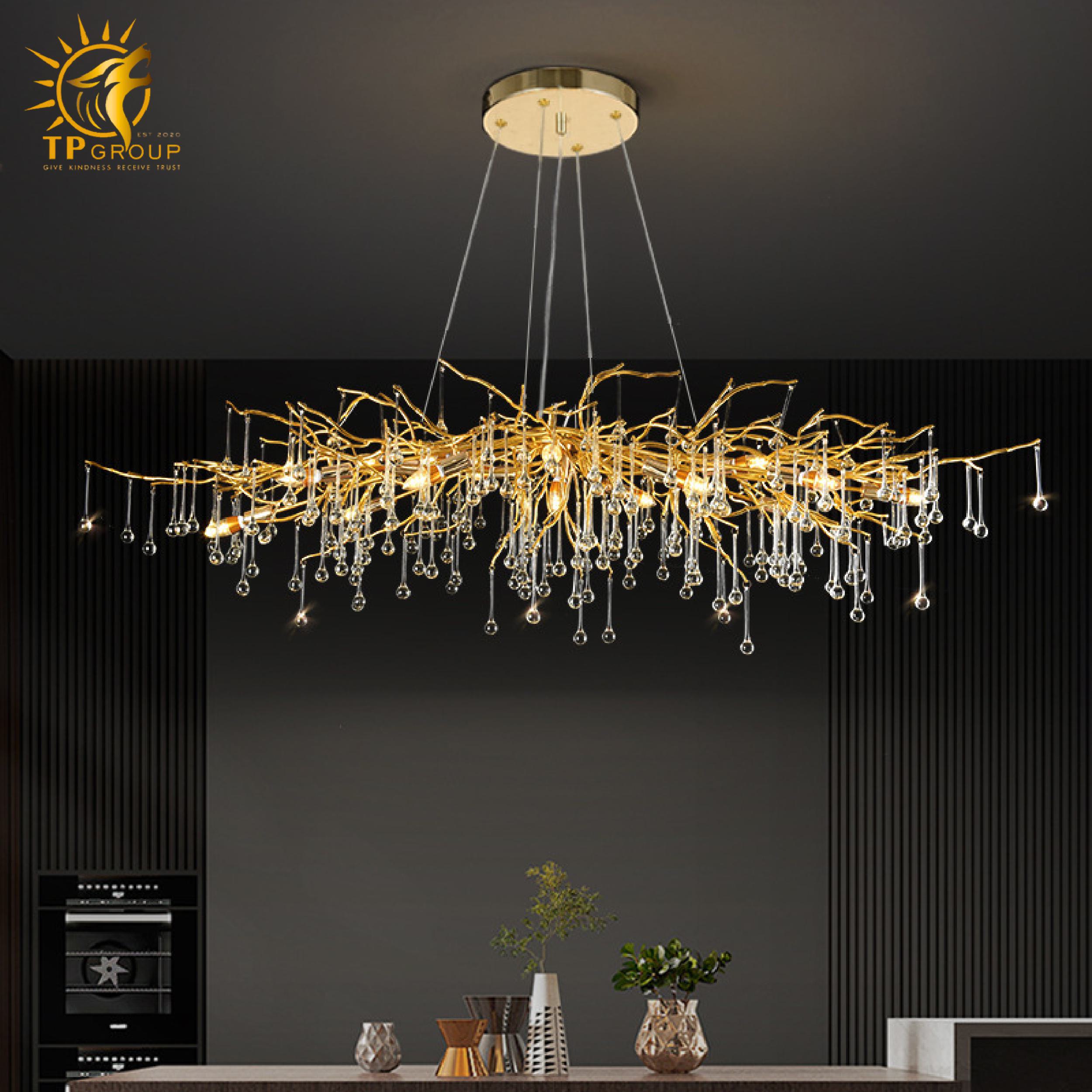 Đèn thả chùm rễ cây cao cấp TPL05 6 Đèn thả chùm rễ cây cao cấp TPL05