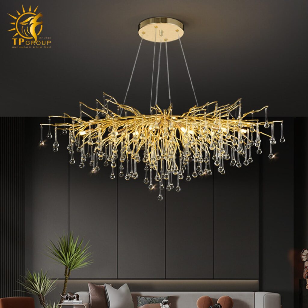 Đèn thả chùm rễ cây cao cấp TPL05 23 Đèn thả chùm rễ cây cao cấp TPL05