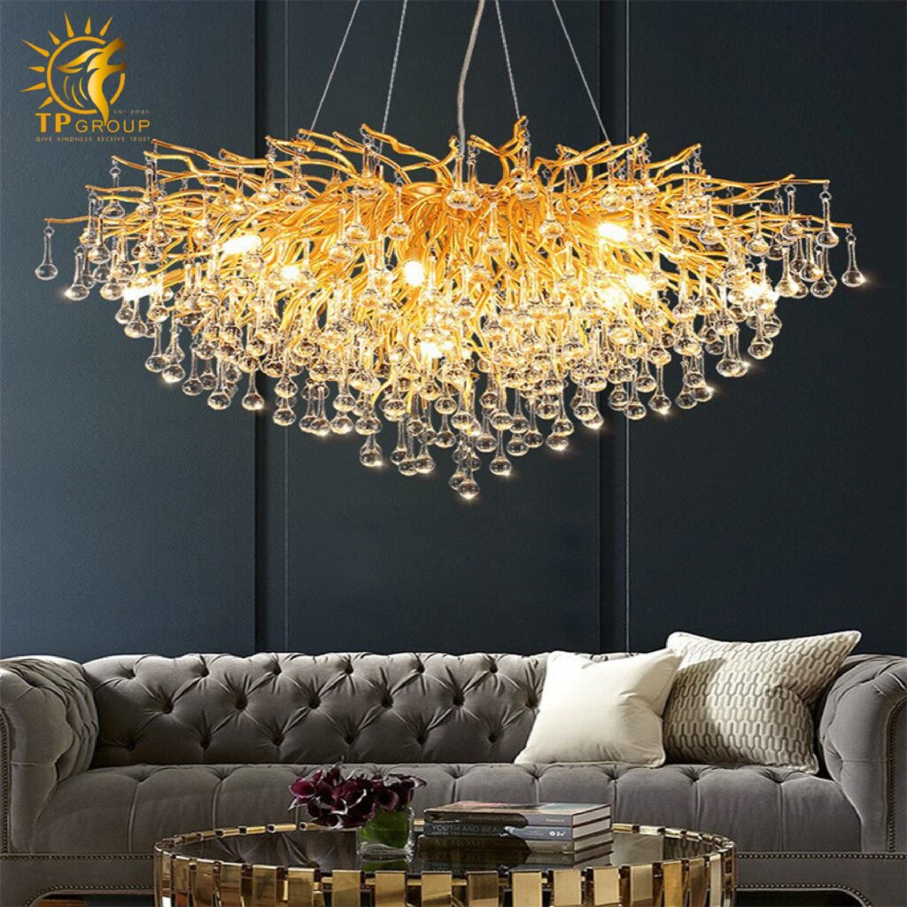 Đèn thả chùm rễ cây cao cấp TPL05 25 Đèn thả chùm rễ cây cao cấp TPL05