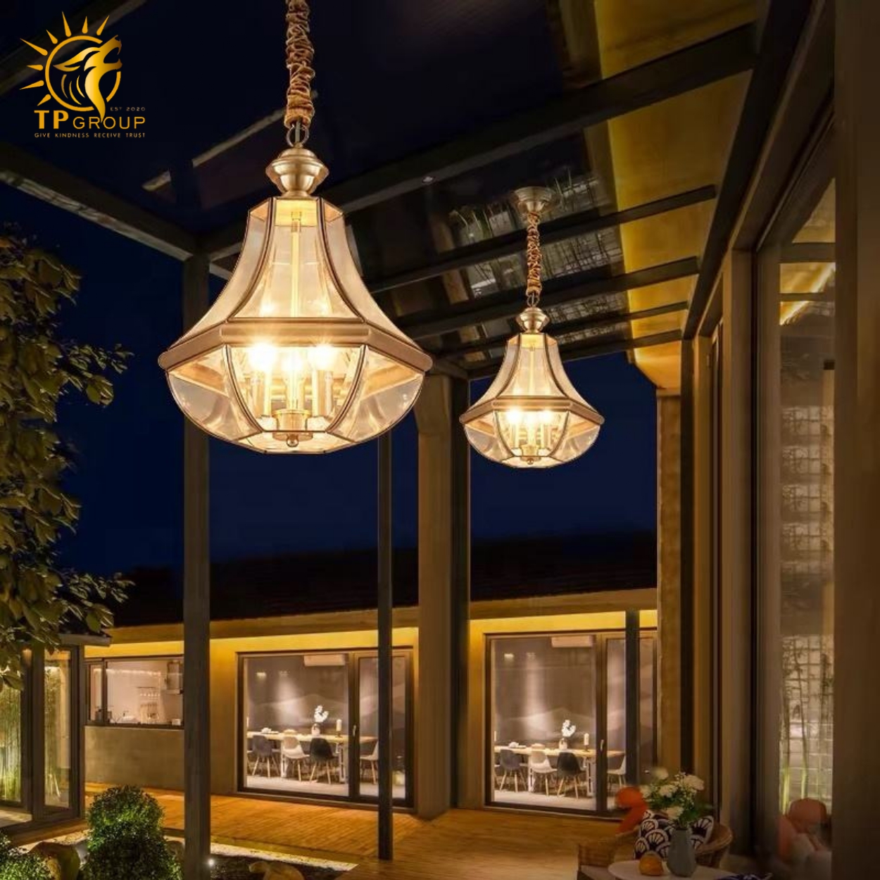 Đèn thả cổ điển THD1223 4 Đèn thả cổ điển THD1223