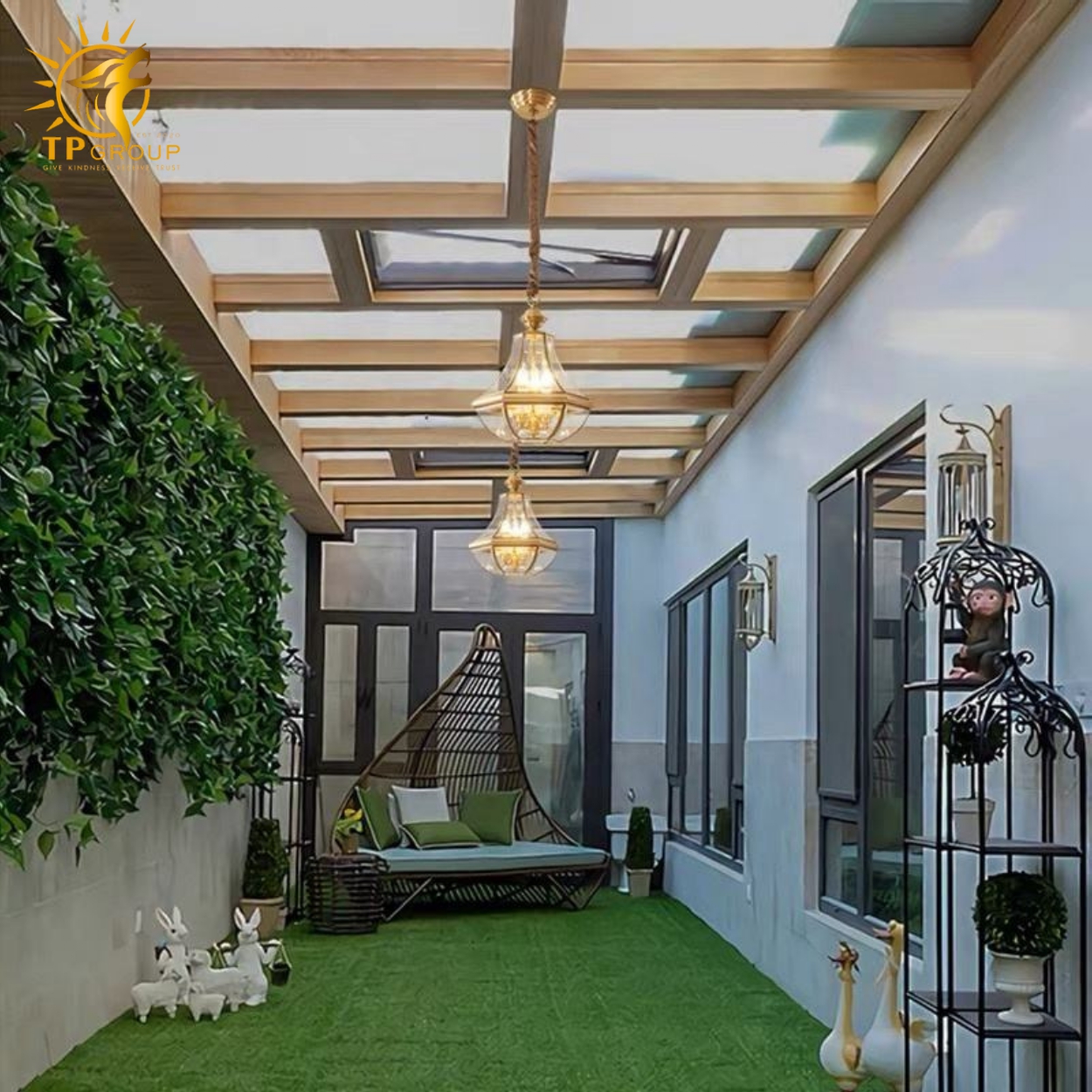 Đèn thả cổ điển THD1223 5 Đèn thả cổ điển THD1223