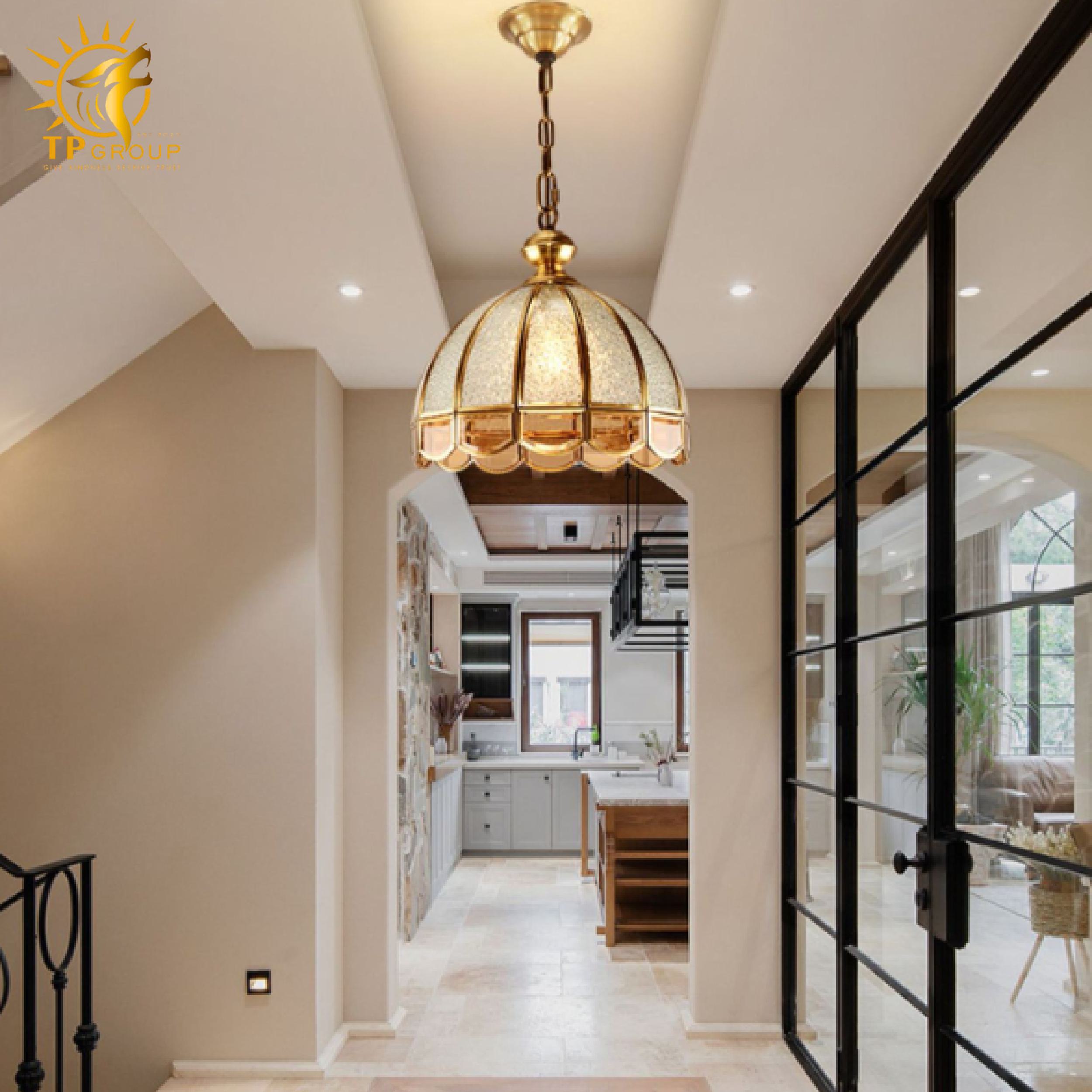 Đèn thả đồng cổ điển THD0421 11 Đèn thả đồng cổ điển THD0421