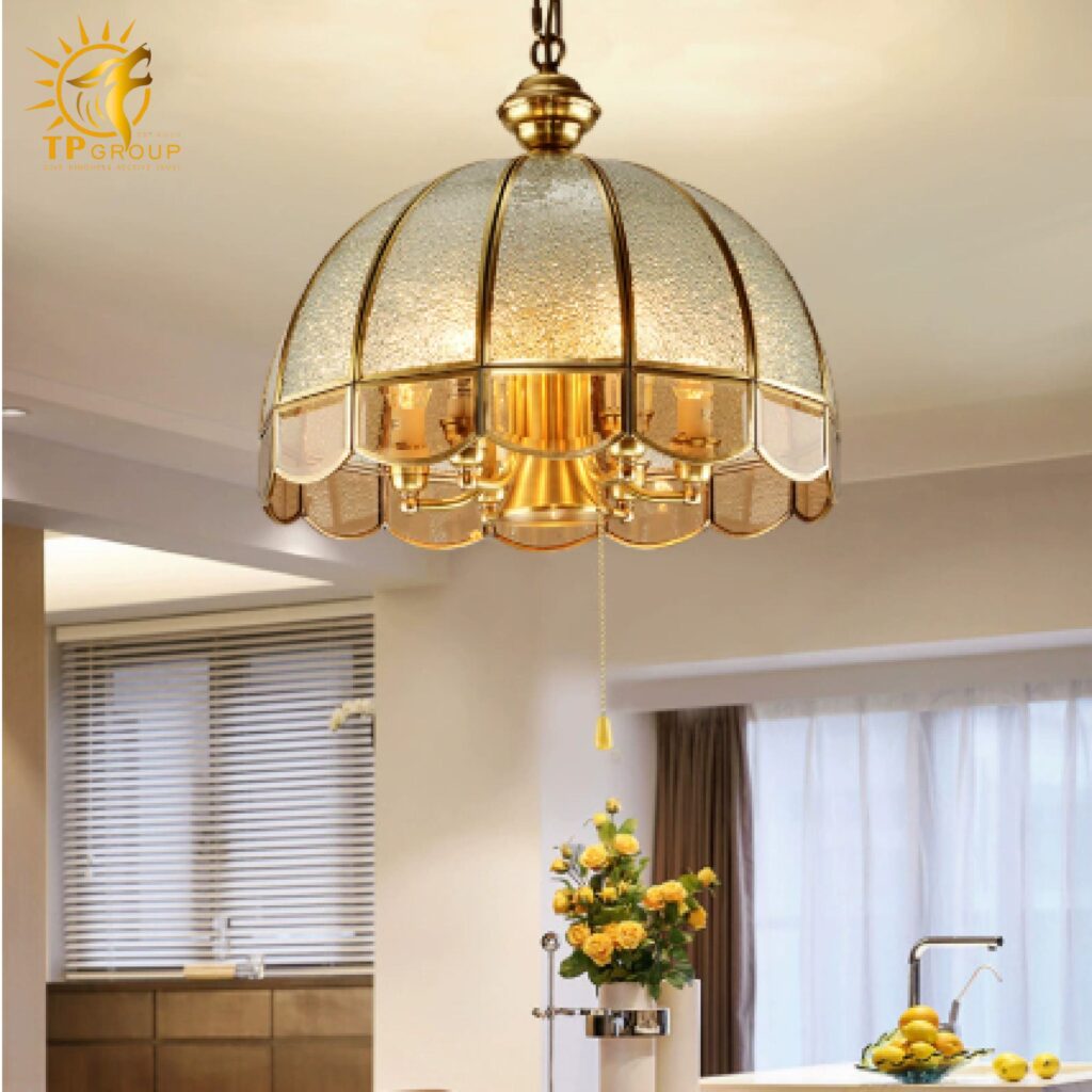 Đèn thả đồng cổ điển THD0421 20 Đèn thả đồng cổ điển THD0421