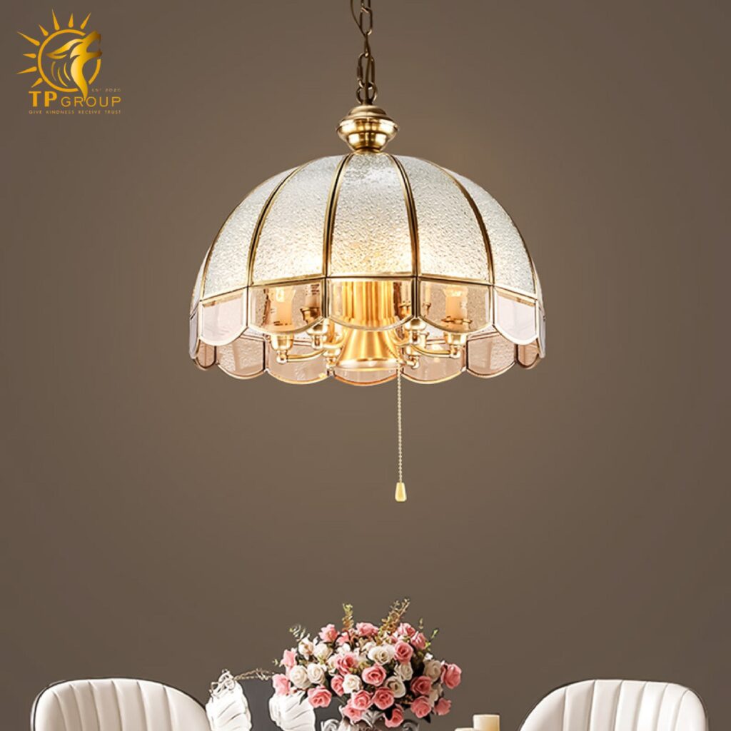 Đèn thả đồng cổ điển THD0421 15 Đèn thả đồng cổ điển THD0421