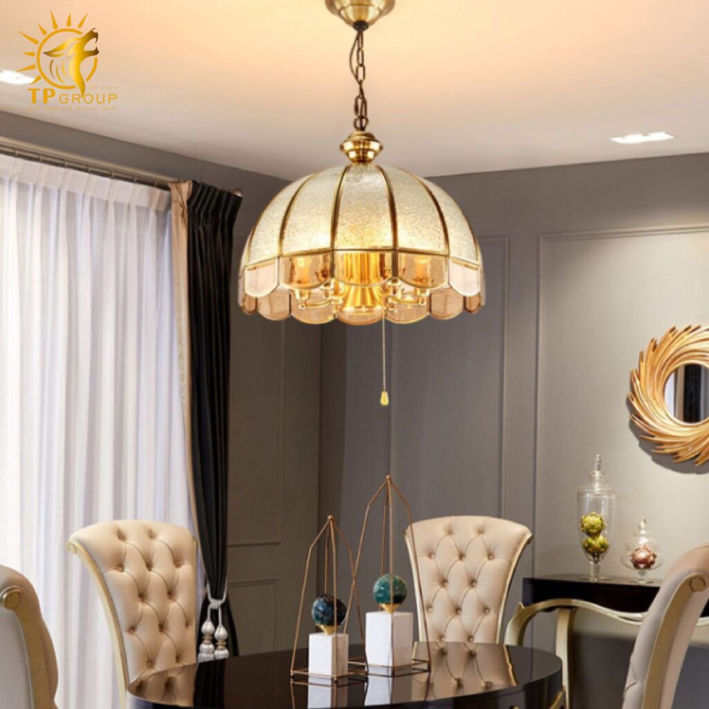 Đèn thả đồng cổ điển THD0421 18 Đèn thả đồng cổ điển THD0421