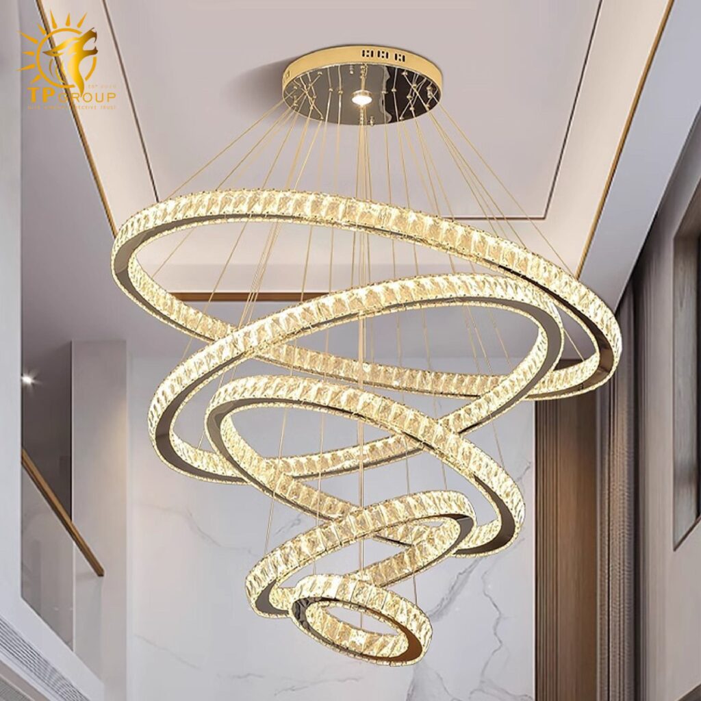 Đèn thả pha lê THD7032 13 Đèn thả pha lê THD7032