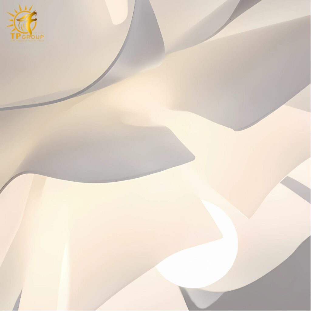 Đèn thả trần hình hoa bằng nhựa ABS XL8013