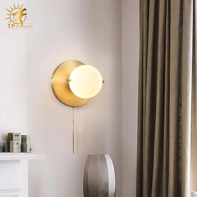 Đèn vách chao thủy tinh VK1134