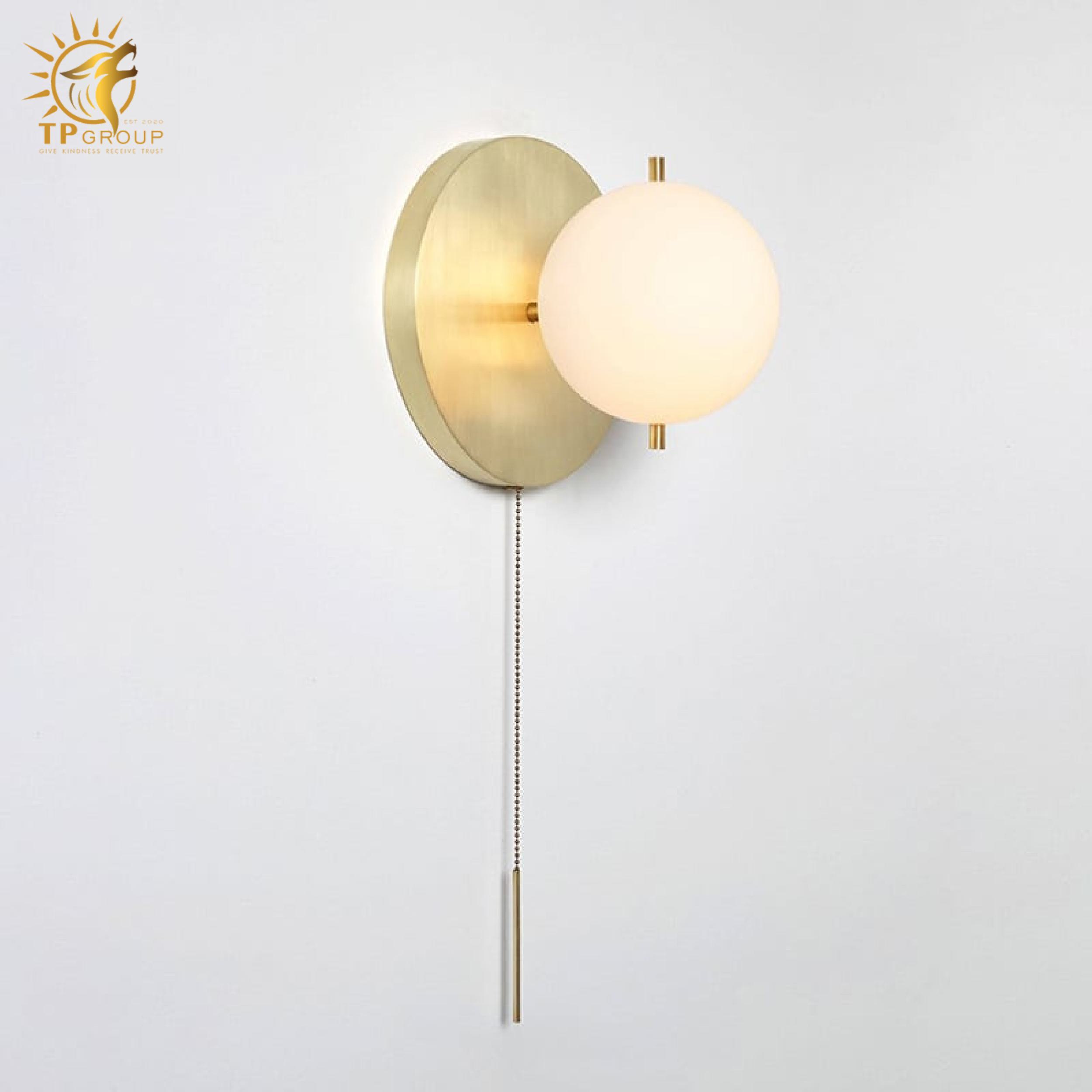 Đèn vách chao thủy tinh VK1134 11 Đèn vách chao thủy tinh VK1134