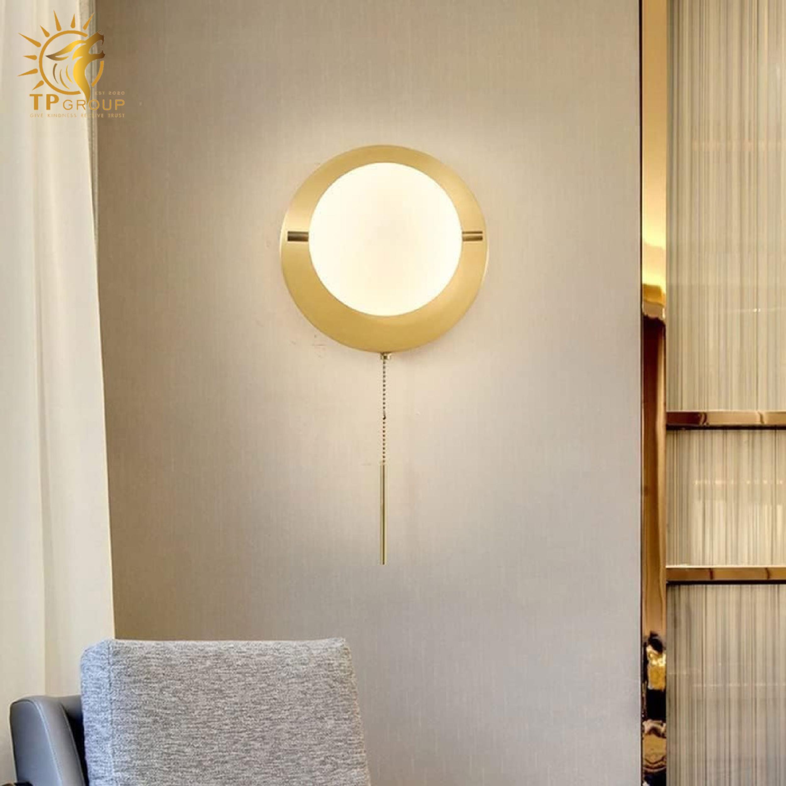 Đèn vách chao thủy tinh VK1134 3 Đèn vách chao thủy tinh VK1134