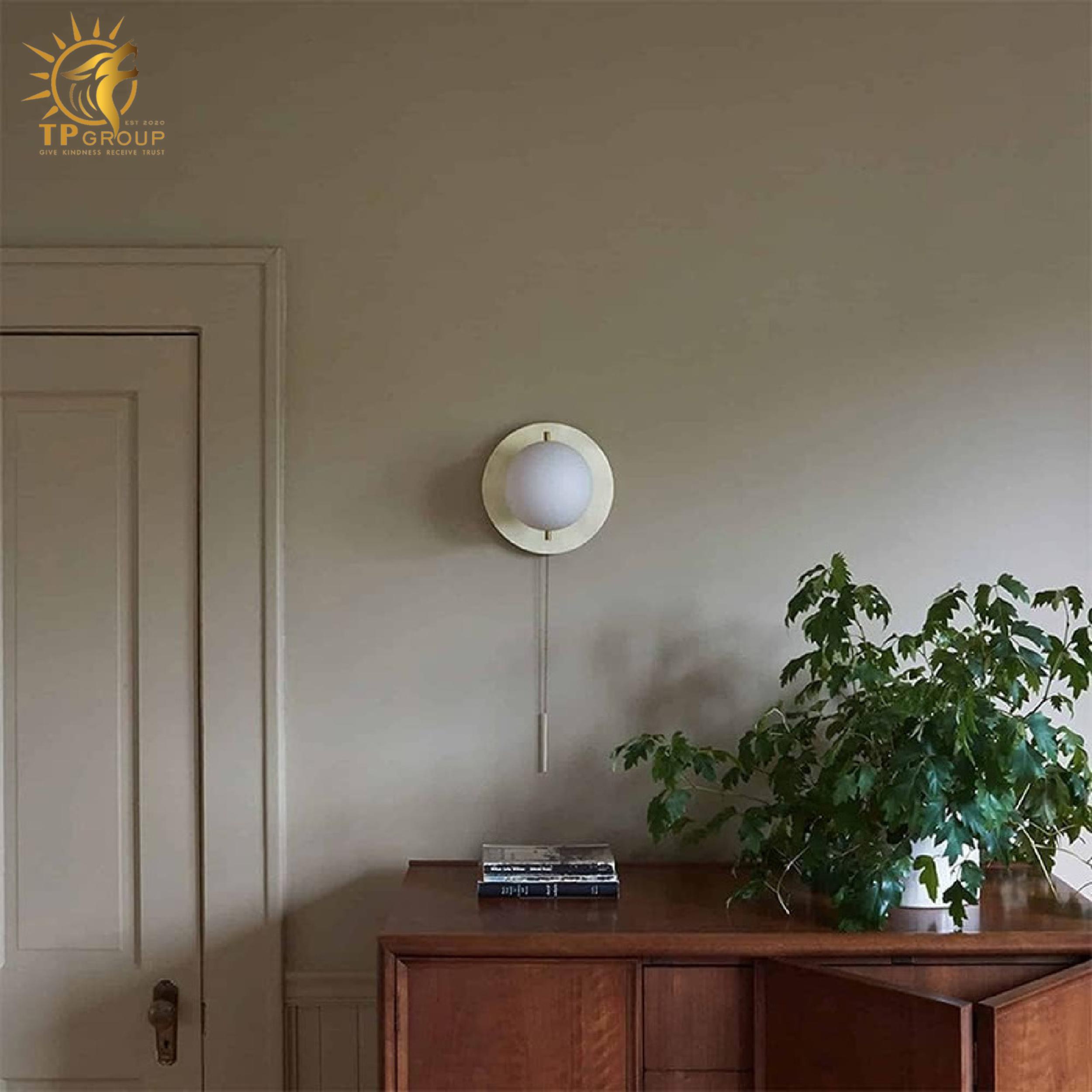 Đèn vách chao thủy tinh VK1134 6 Đèn vách chao thủy tinh VK1134