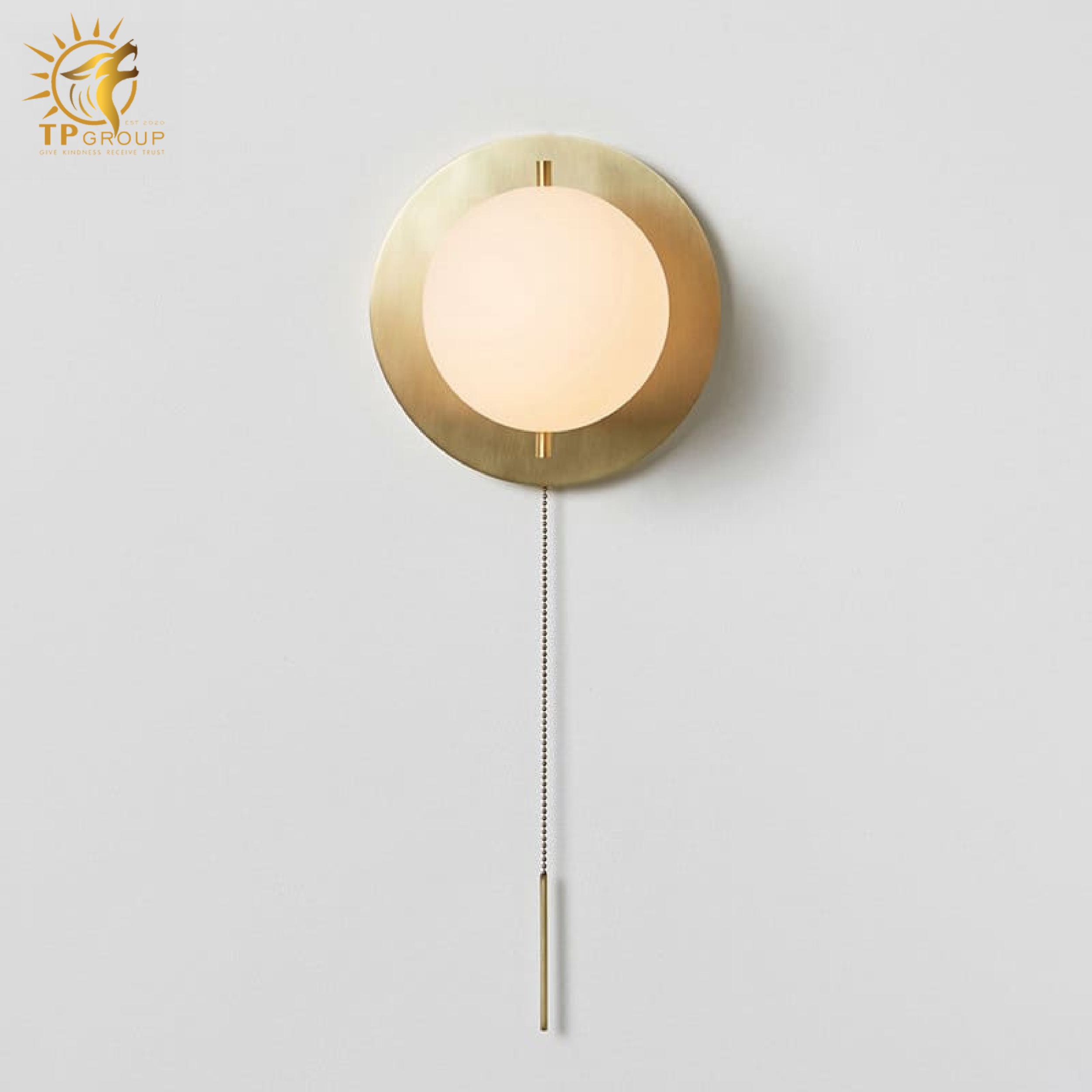 Đèn vách chao thủy tinh VK1134 8 Đèn vách chao thủy tinh VK1134