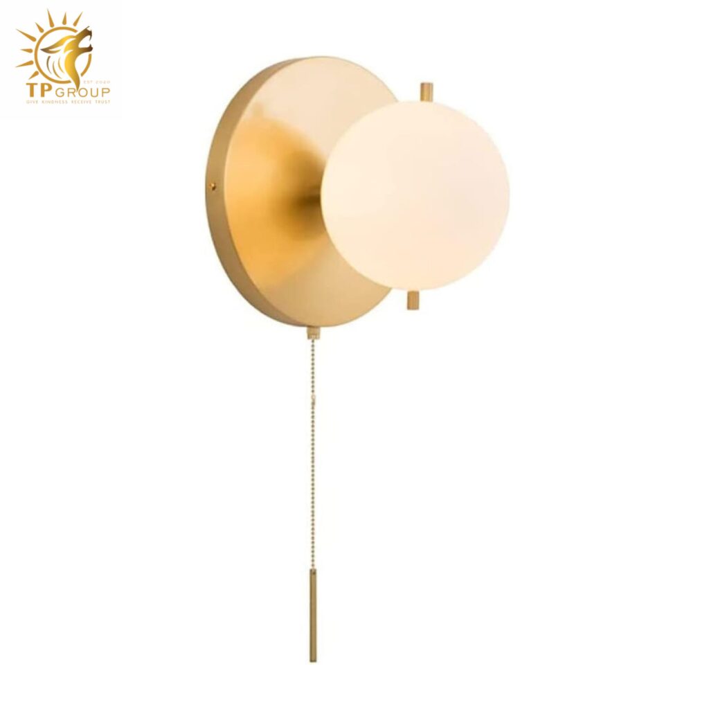 Đèn vách chao thủy tinh VK1134 19 Đèn vách chao thủy tinh VK1134