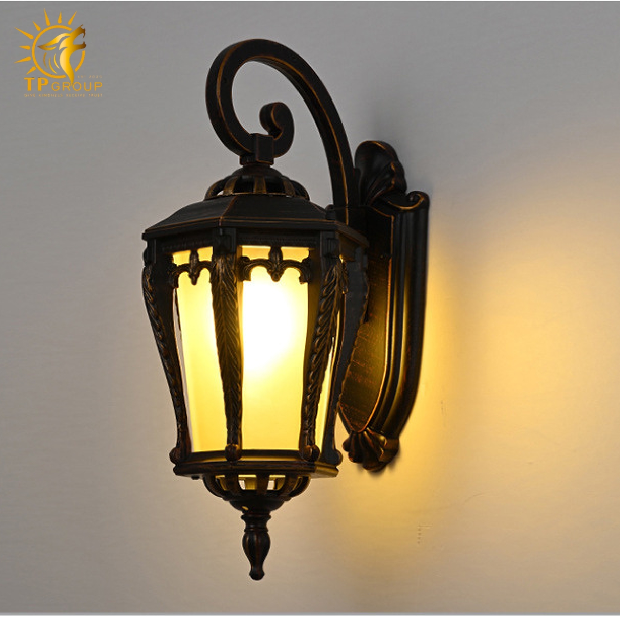 Đèn vách cổ điển ngoài trời TD155 9 Đèn vách cổ điển ngoài trời TD155