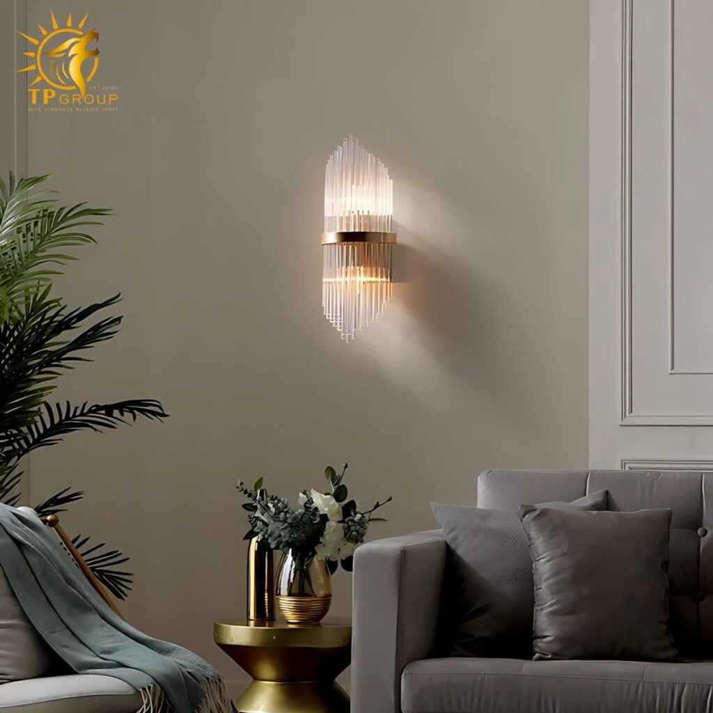 Đèn vách đũa thủy tinh VPL01 24 Đèn vách đũa thủy tinh VPL01