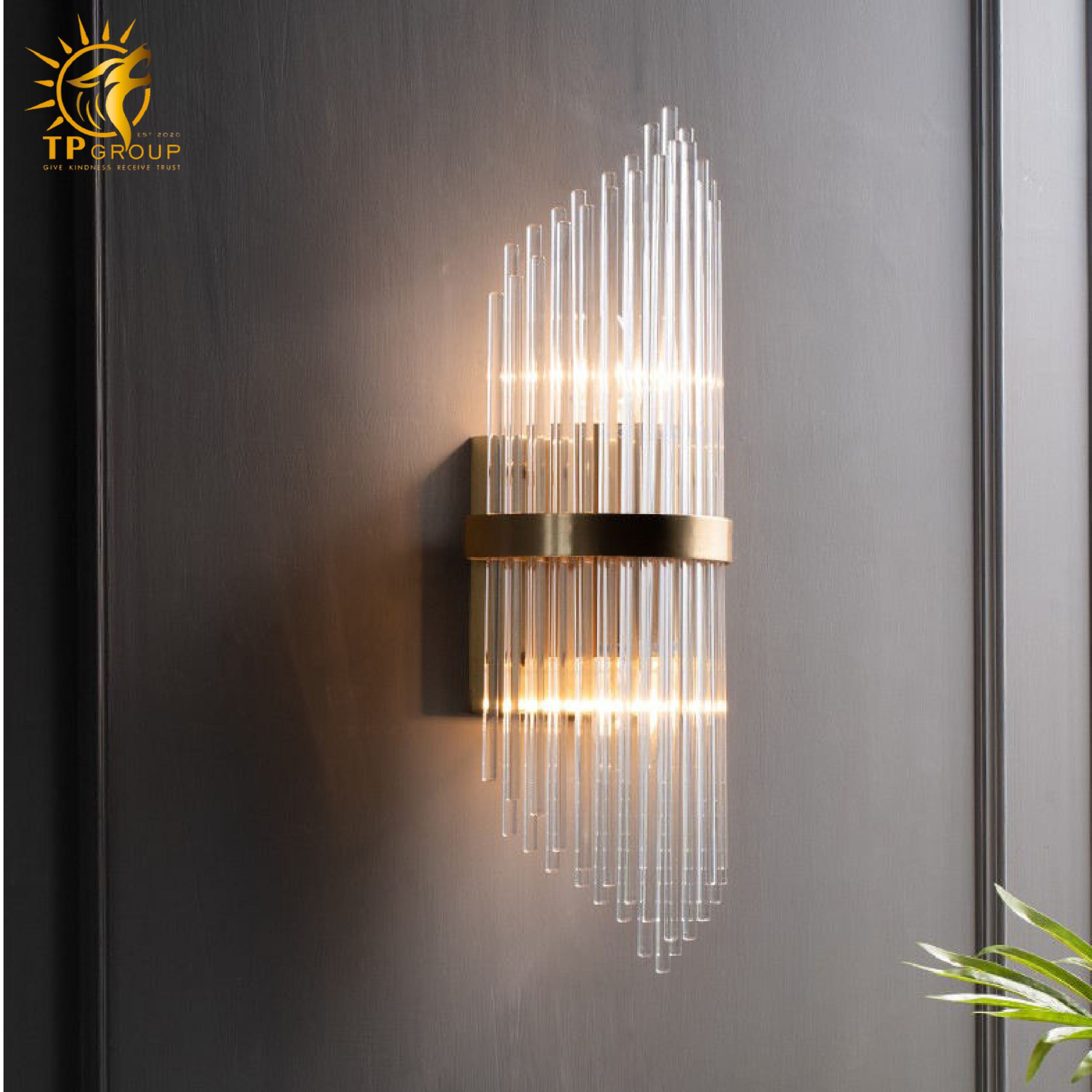 Đèn vách đũa thủy tinh VPL01 14 Đèn vách đũa thủy tinh VPL01