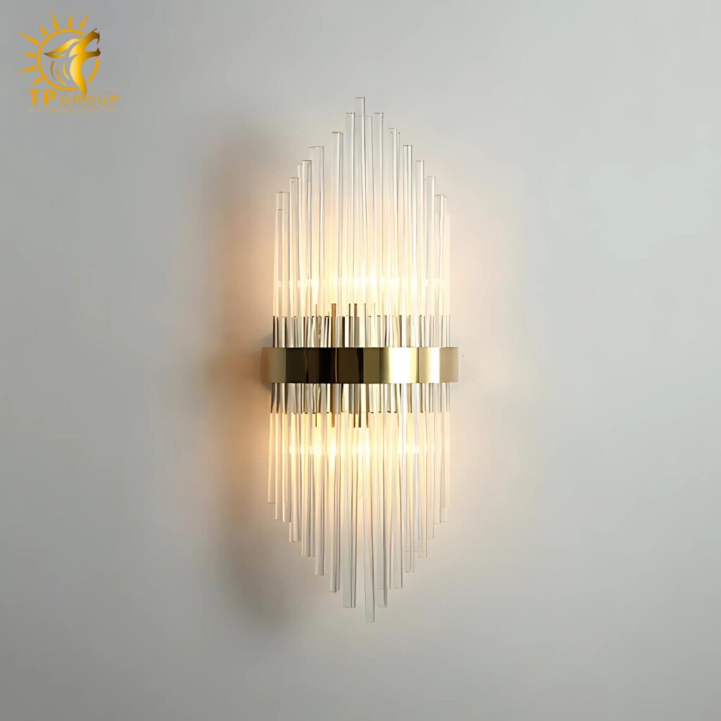 Đèn vách đũa thủy tinh VPL01 18 Đèn vách đũa thủy tinh VPL01