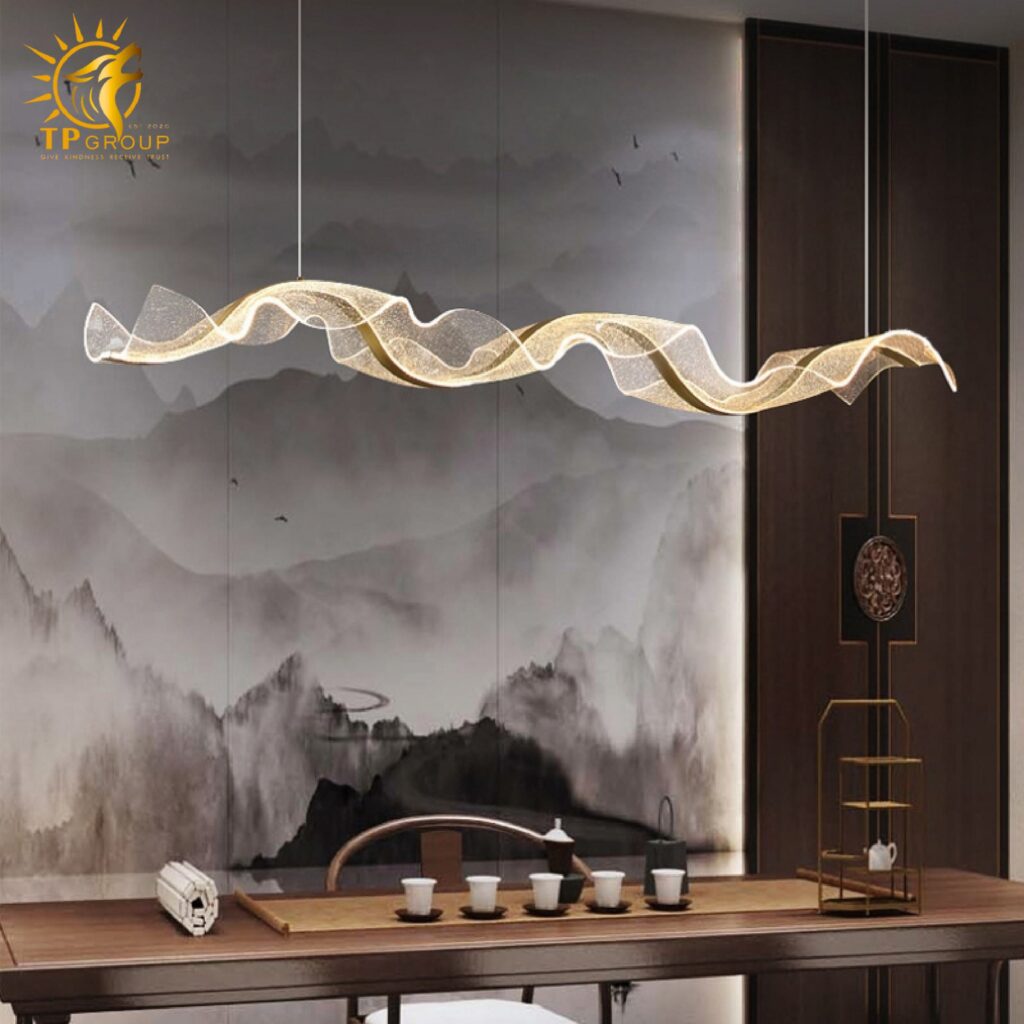 Đèn thả uốn lượn THD141 10 Đèn vách ngoài trời TD37