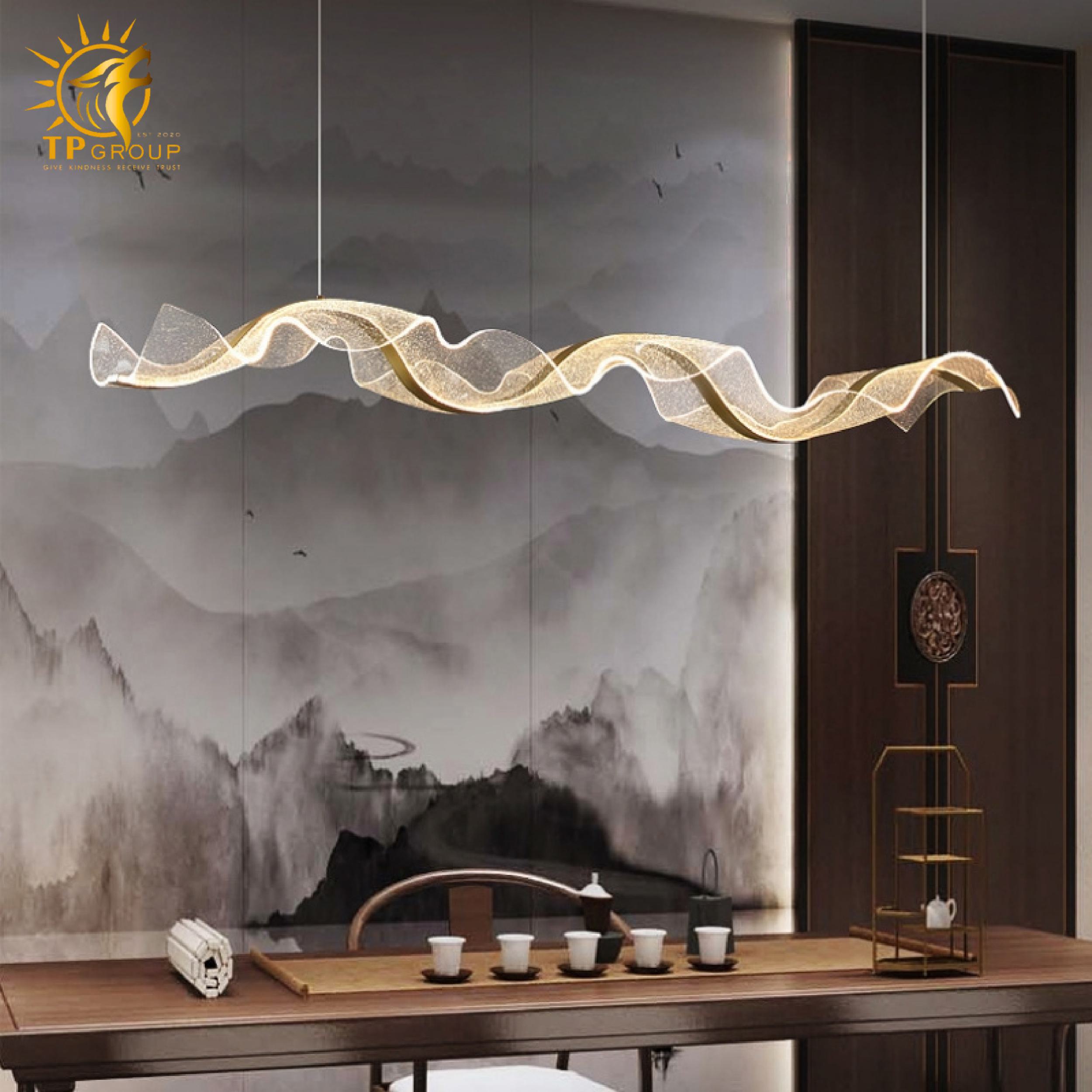 Đèn thả uốn lượn THD141 2 Đèn thả uốn lượn THD141