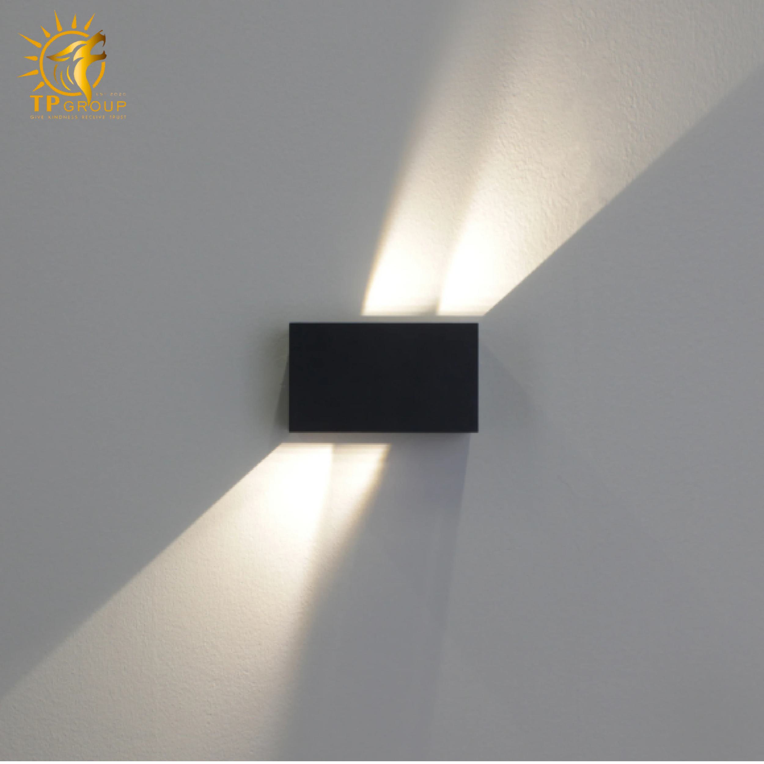 Đèn vách rọi ngoài trời VL1110BK 6 Đèn vách rọi ngoài trời VL1110BK