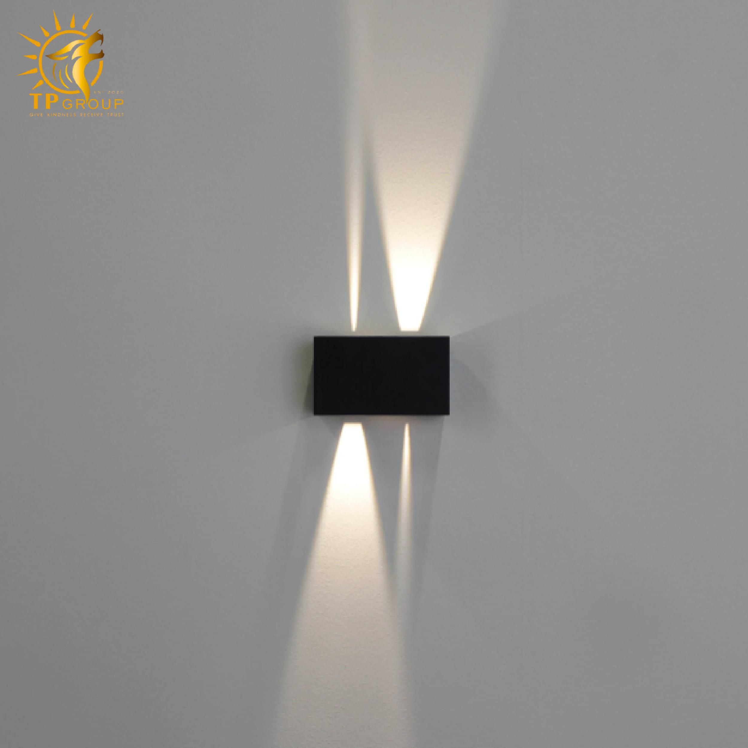 Đèn vách rọi ngoài trời VL1110BK 8 Đèn vách rọi ngoài trời VL1110BK