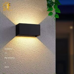 Đèn vách rọi ngoài trời VL1110BK