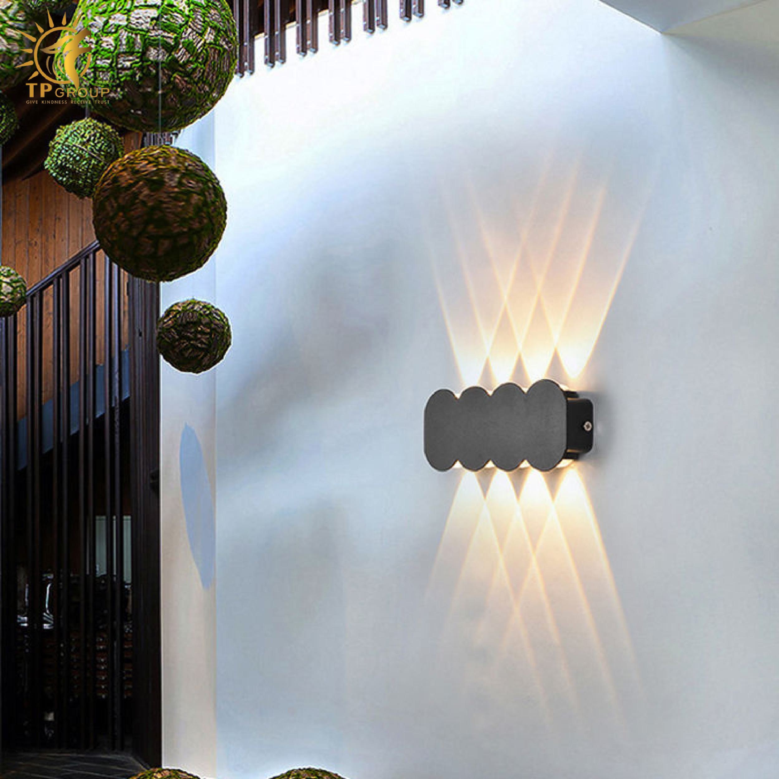 Đèn vách rọi tia VL8102BK 4 Đèn vách rọi tia VL8102BK