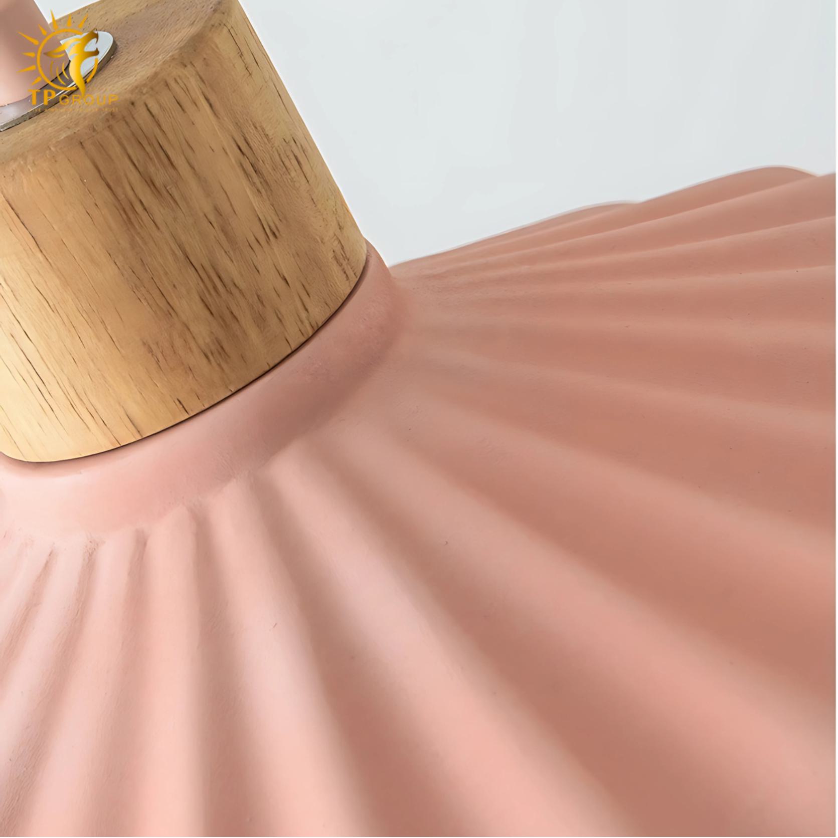 Đèn xi măng thả trần kiểu dù xếp đa sắc màu D1196 9 Đèn xi măng thả trần kiểu dù xếp đa sắc màu D1196