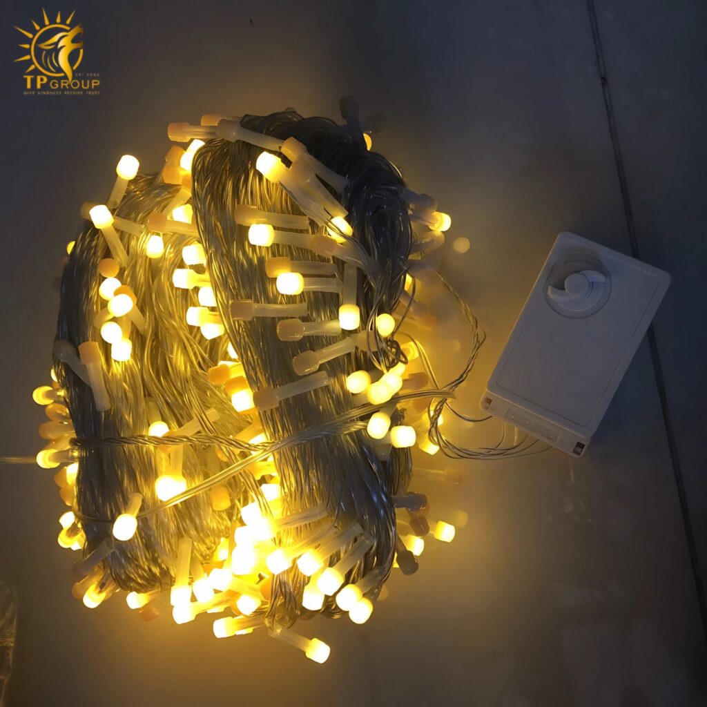 Led chớp dây trong 100m 10 Led chớp dây trong 100m