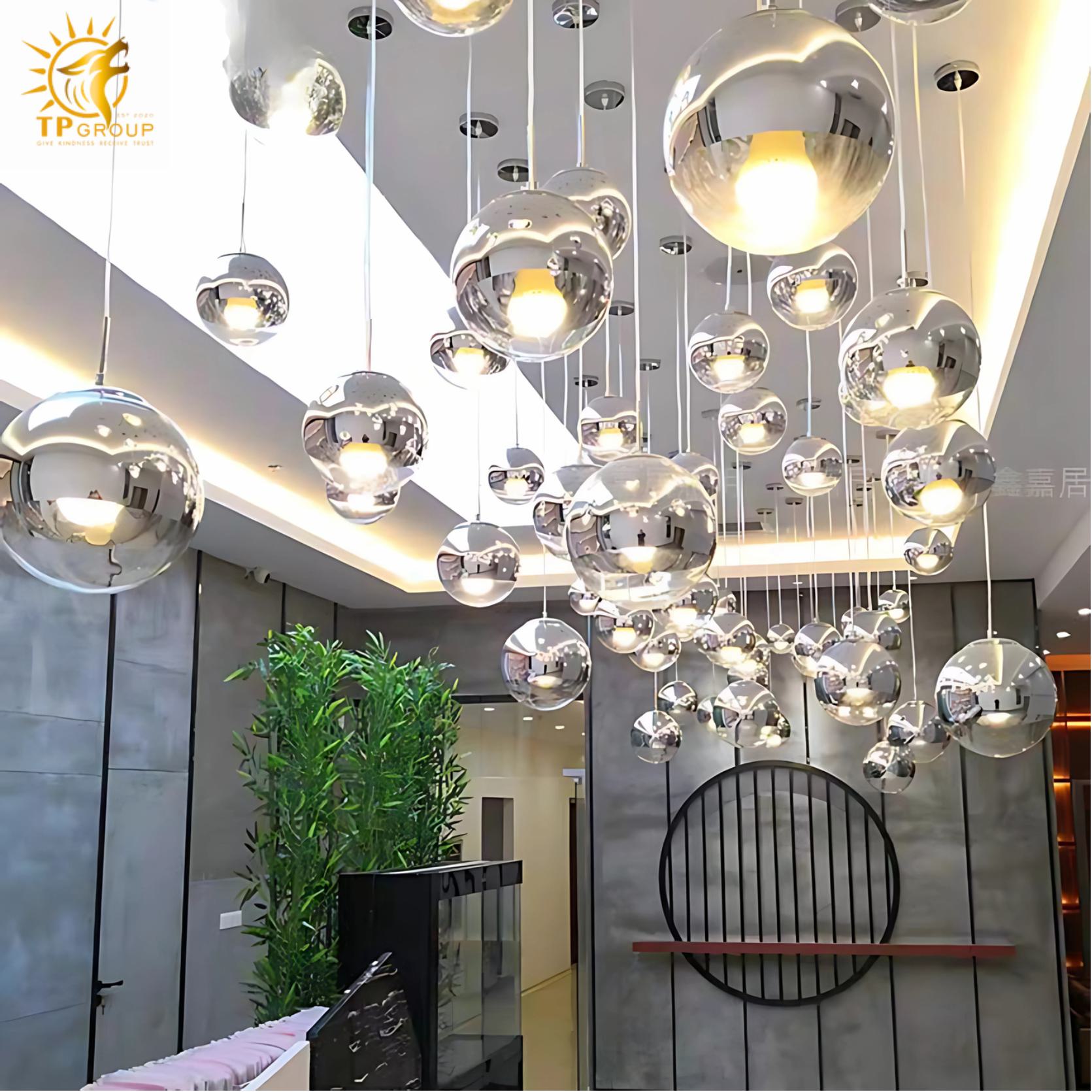 Đèn thả thủy tinh TPG-8009S2 8 Đèn thả thủy tinh TPG-8009S2 - Hình ảnh 8