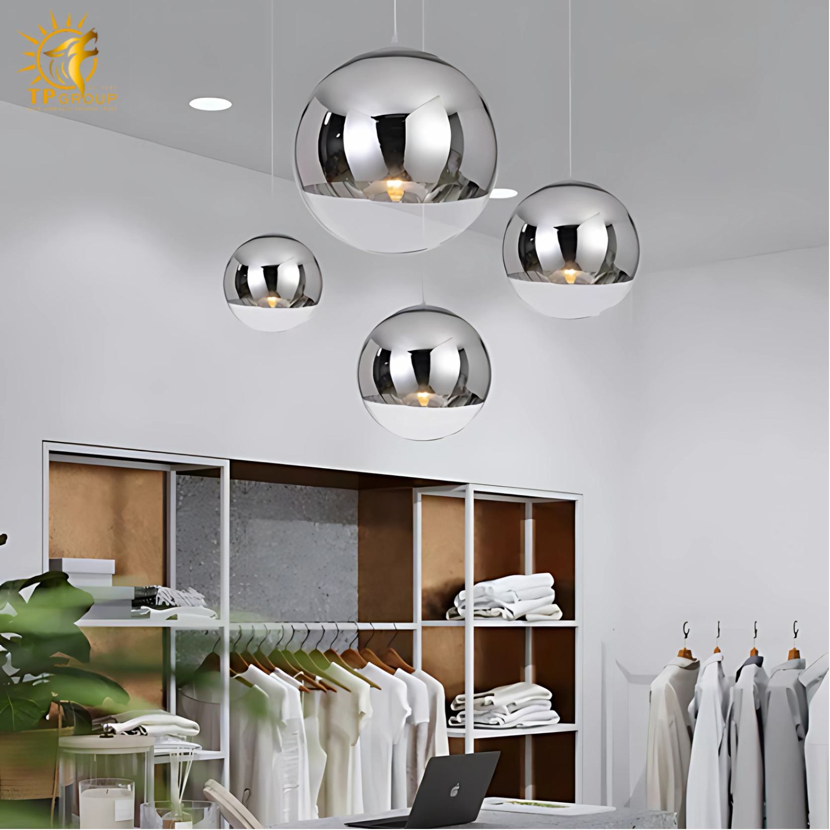 Đèn thả thủy tinh TPG-8009S2 4 Đèn thả thủy tinh TPG-8009S2 - Hình ảnh 4