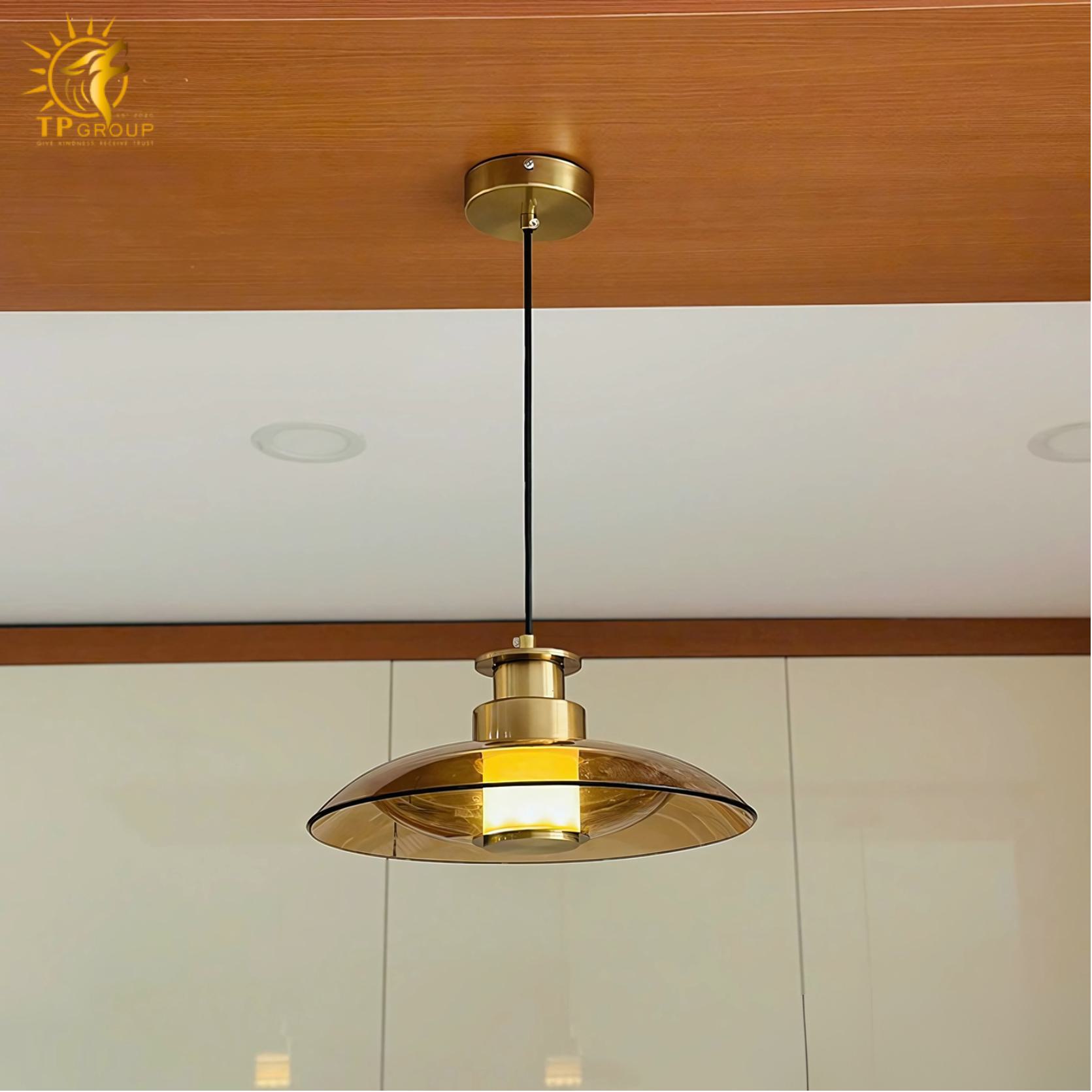 Đèn thả thủy tinh decor phong cách châu Âu TPG-TT47