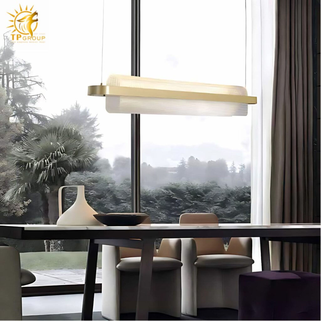 Đèn thả trần tấm lợp mái vòm dáng dài TPG-TTK93 17 Đèn thả trần tấm lợp mái vòm dáng dài TPG-TTK93