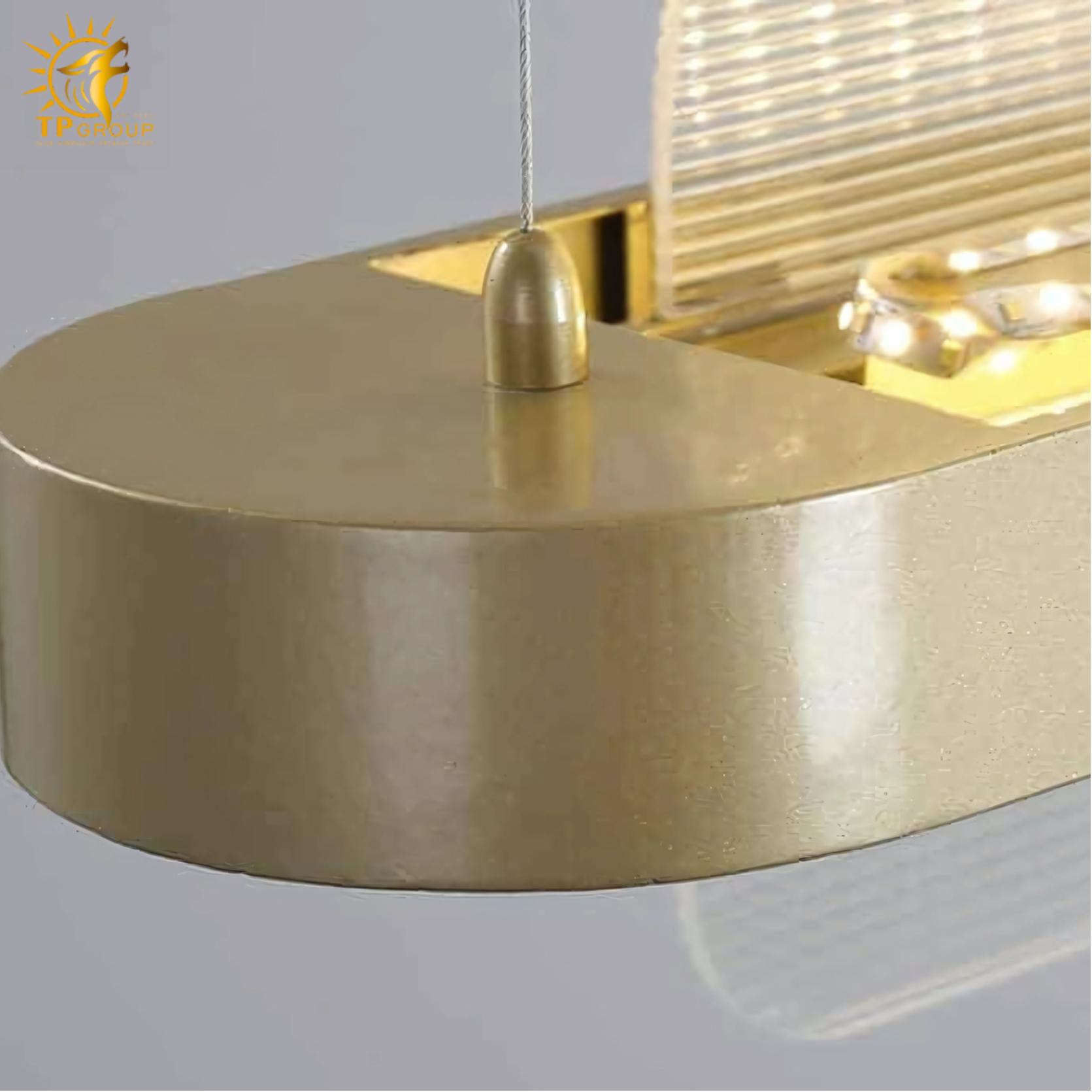 Đèn thả trần tấm lợp mái vòm dáng dài TPG-TTK93 5 Đèn thả trần tấm lợp mái vòm dáng dài TPG-TTK93